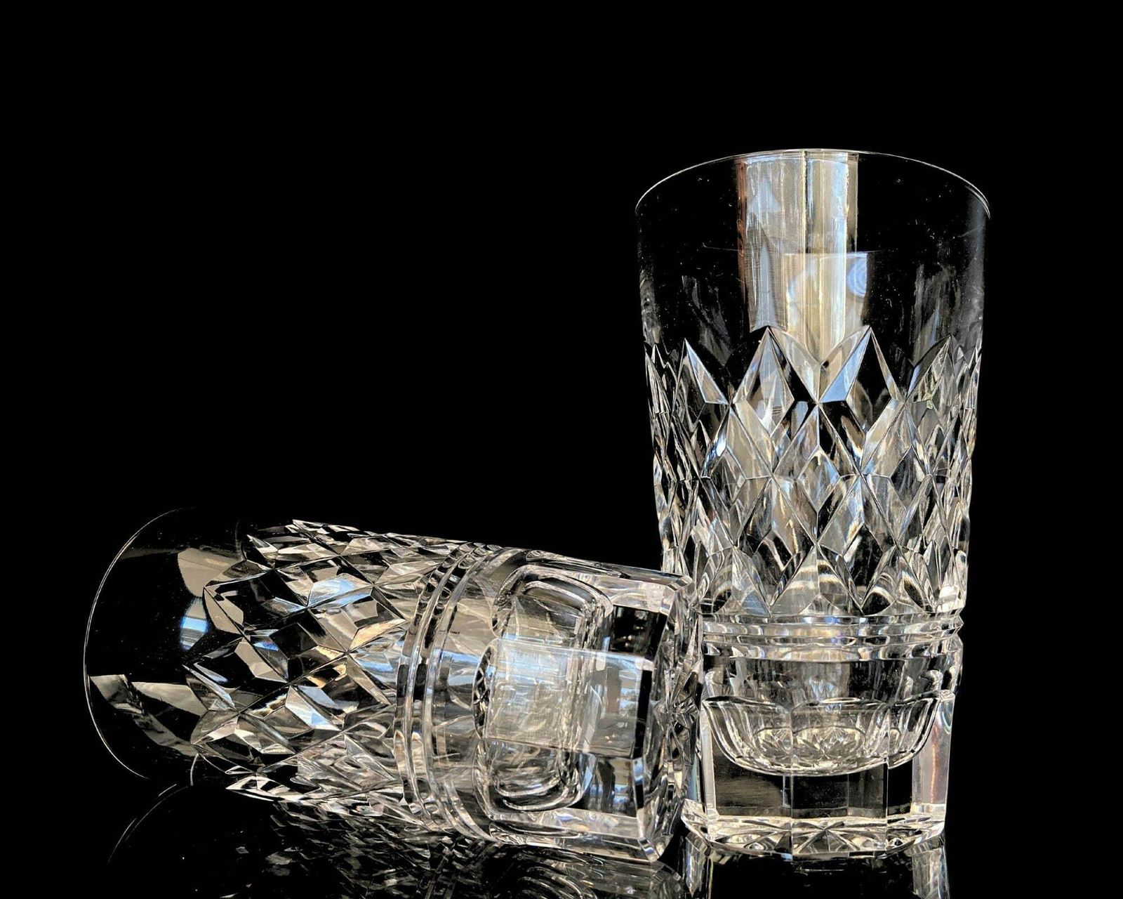 Val Saint Lambert Waterglazen | 6 Stuks | Cocktailglazen | Per Stuk Ca. 584 G (1,28 Lbs) photo for sale