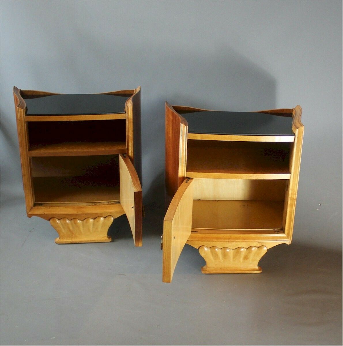 Pair Of Art Deco  Bedside Cabinets photo vinterior