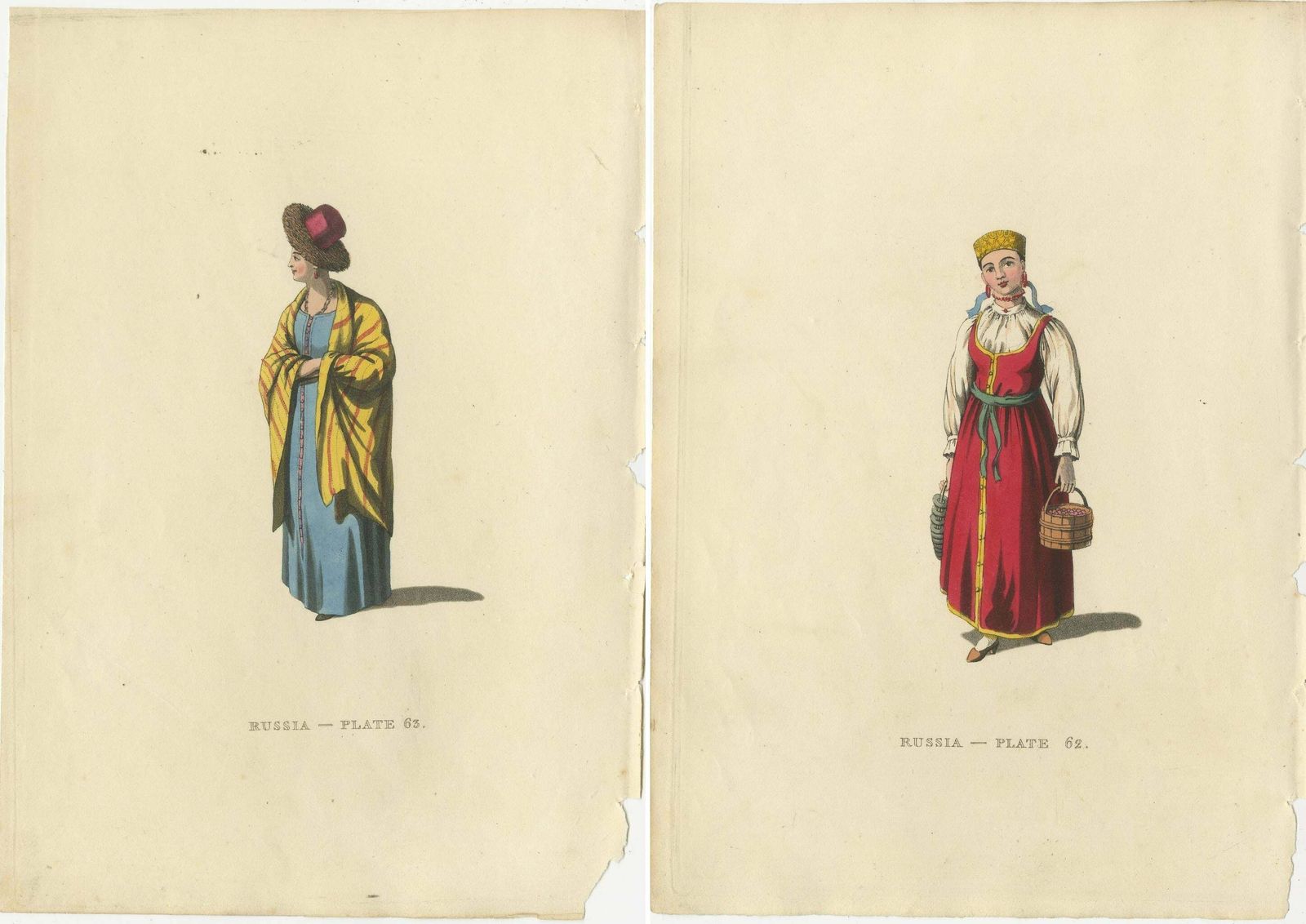 Traditional Attire Of Valday: Vestiges Of Russian Heritage, Published In 1814 photo furniture