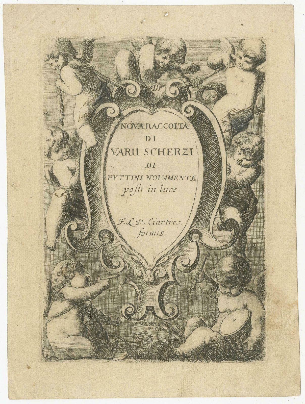 Cherubic Mischief: A Rare Baroque Collection, Circa 1620 photo furniture
