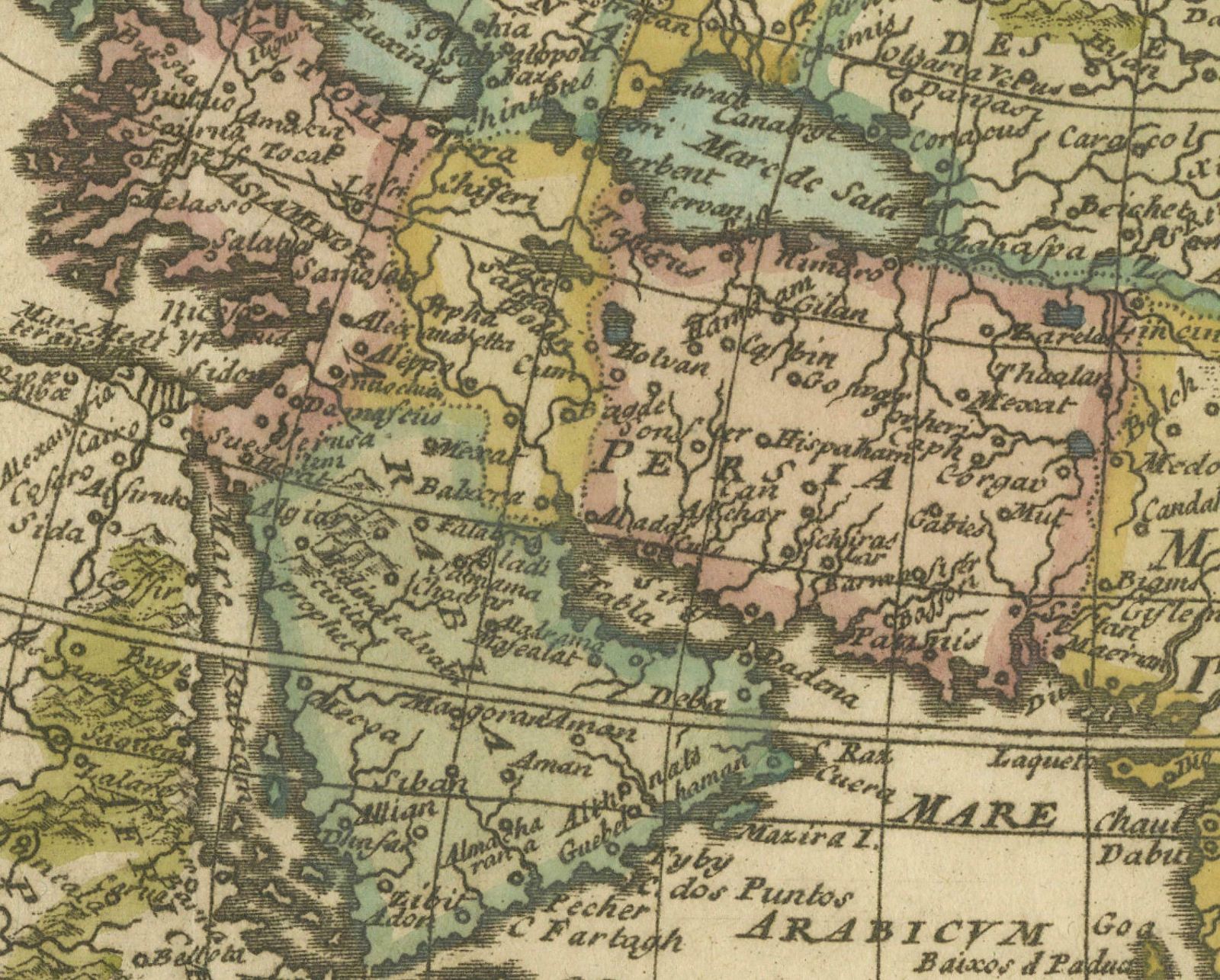 Cartographic Elegance: The Art And Science Of 17th Century Asian Maps, Ca.1681 photo Art