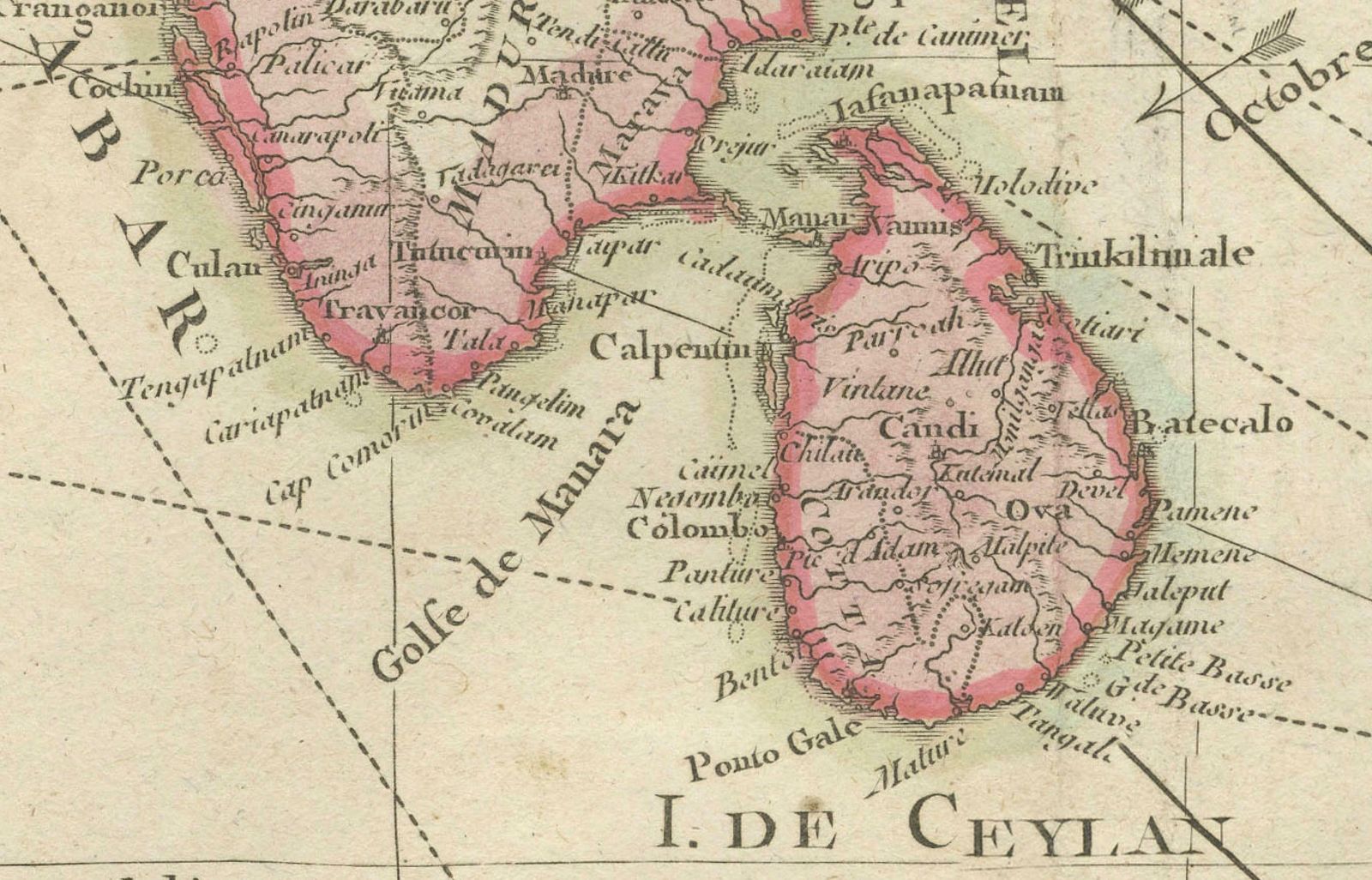 Charting The Course Of Empire: Bonne's 1770 Masterpiece Maps Of The Indian Ocean photo Art