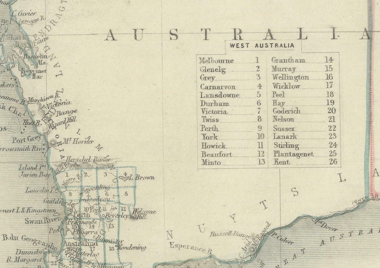 Gold Rush Era Masterpiece: The Tallis & Rapkin Rare Map Of Pre Queensland, 1851 photo for sale