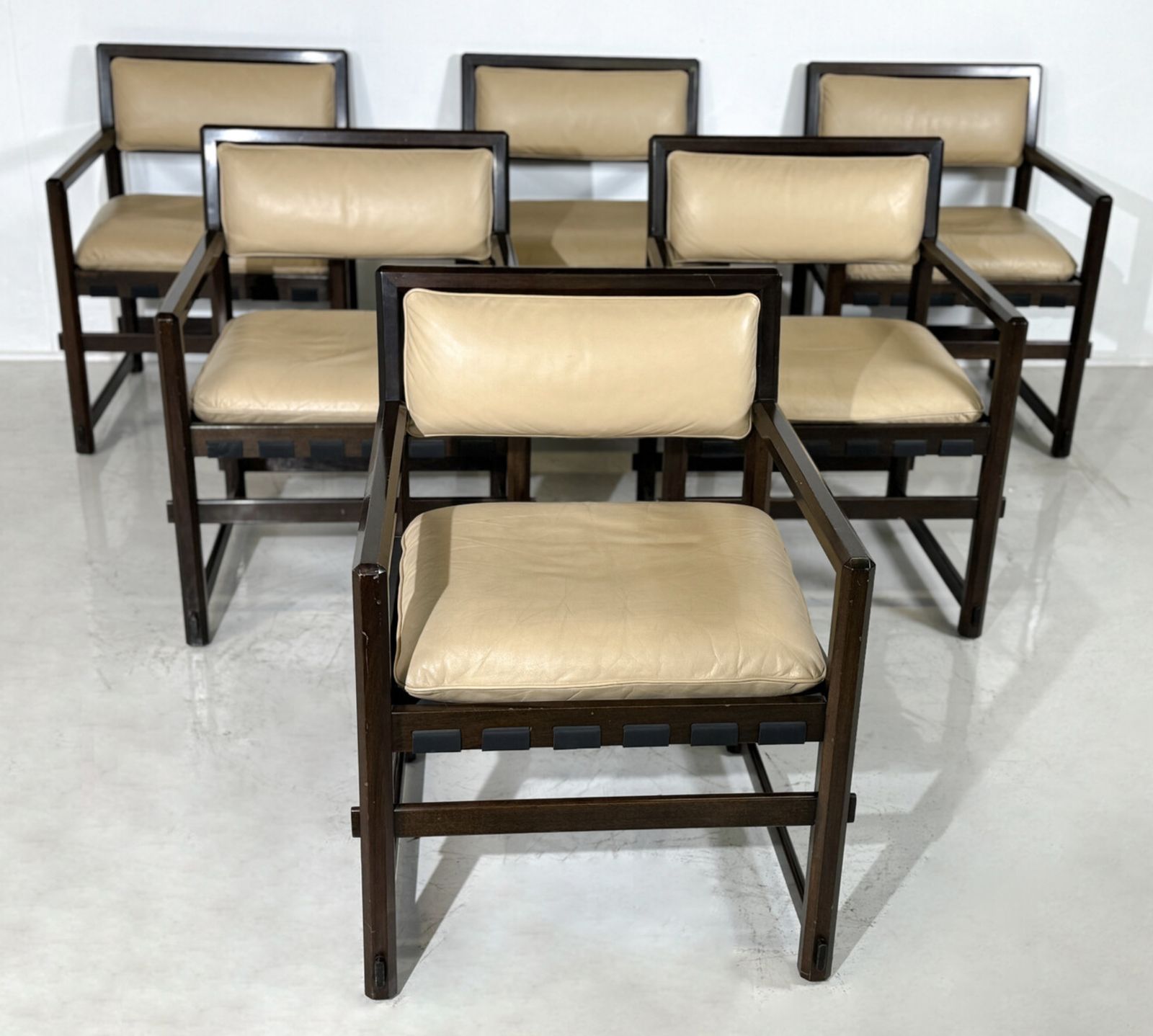 Mid Century Modern Set Of 6 Armchairs By Edward Wormley For Dunbar photo 6770.0