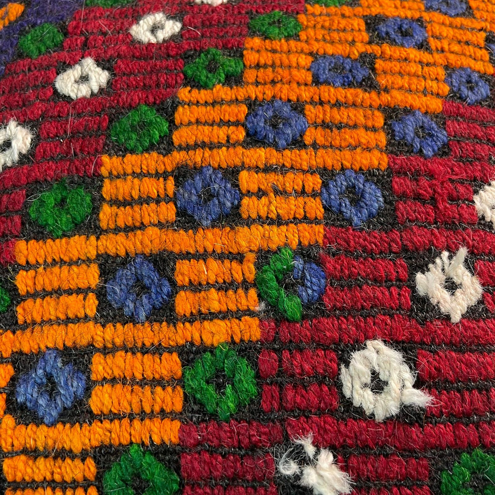 Etnische Kilim Kussen, 45x45 Cm Kussenhoes, Bohemian Kilim Kussen, Handgeweven Kilim Kussen, Sierkussen Voor Bank, Meditatie Kilim Hoes photo buy