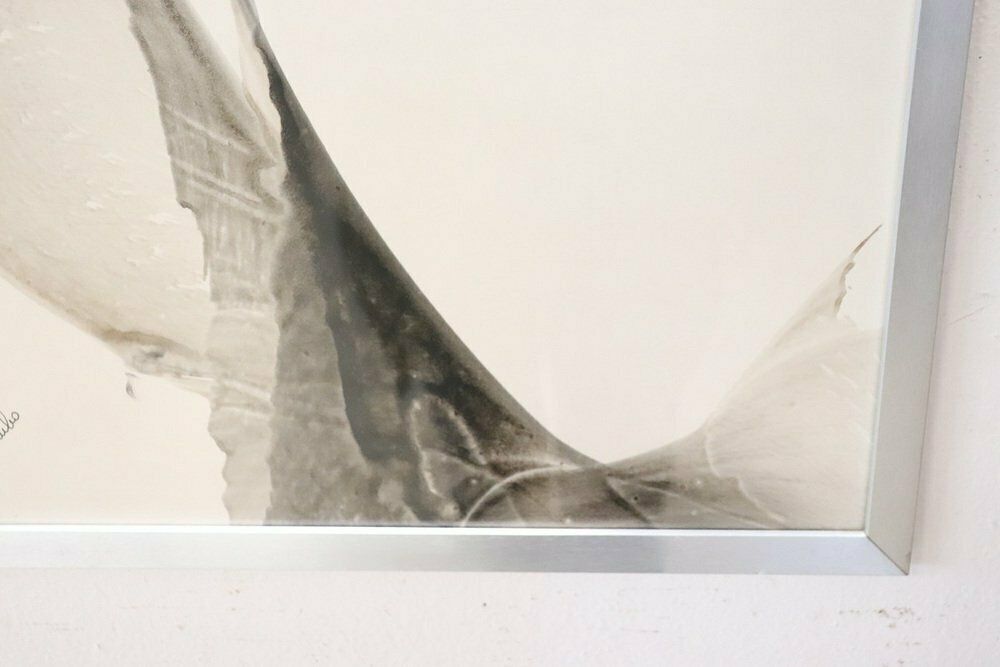 photo for sale Stefano Colombo, Abstract Compositions, 1970s, Tempera On Paper, With Frame, Set Of 2