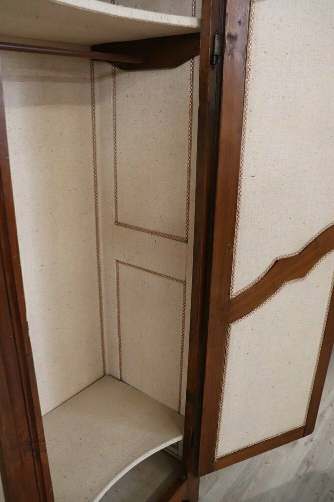 Antique Poplar Wardrobe Early 18th Century photo Furniture