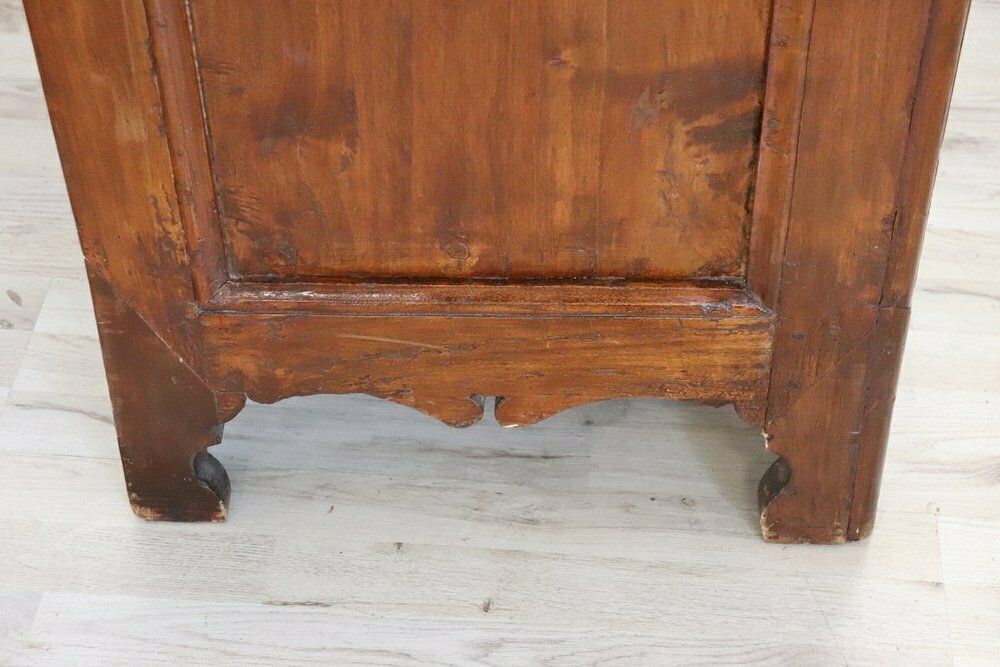 Antique Poplar Wardrobe Early 18th Century photo vinterior