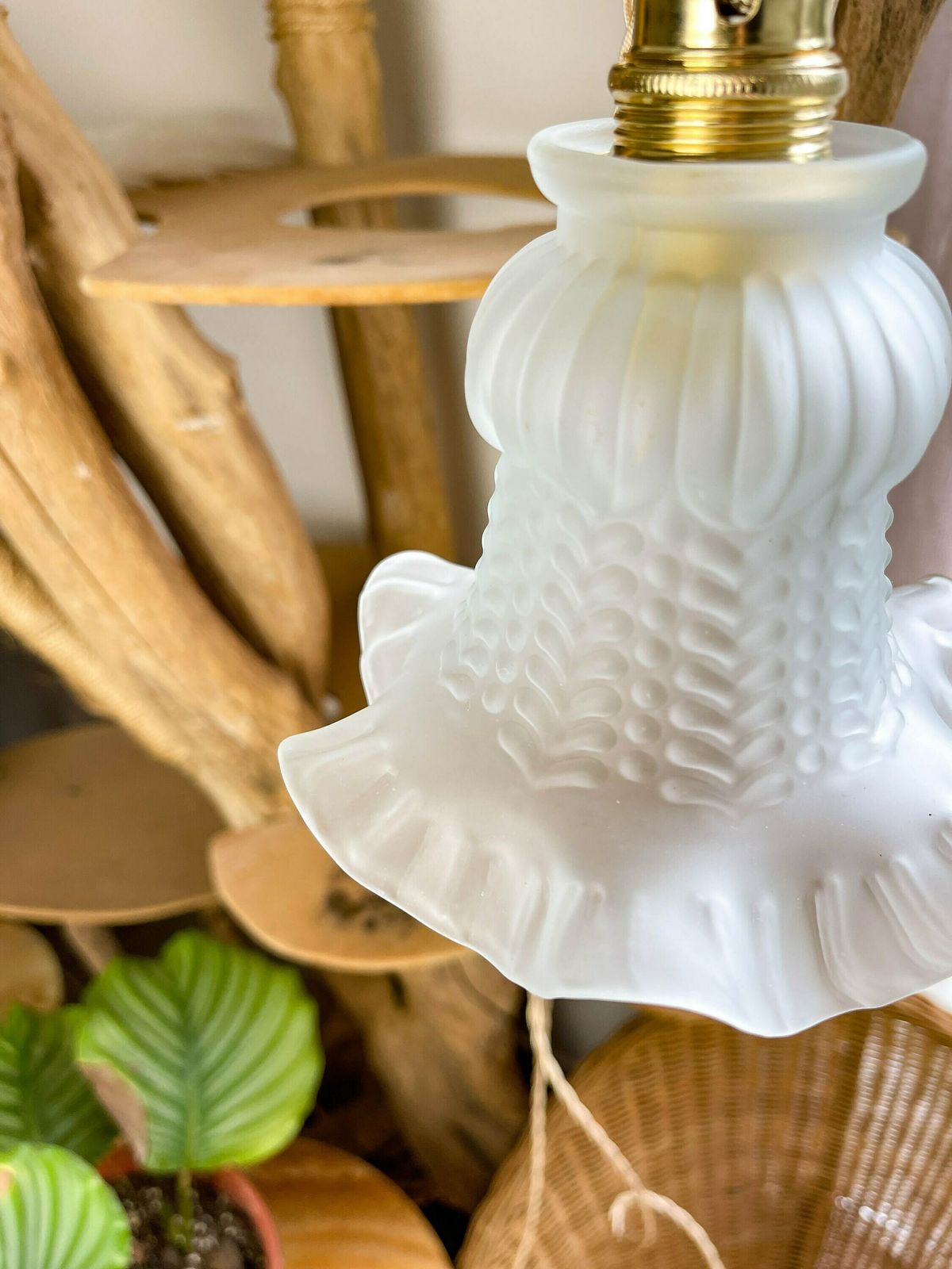 Customizable Vintage Tulip Walking Lamps   Old Pendant Lights   Bedside Lamp   Decoration   Customizable Lighting photo 149.0