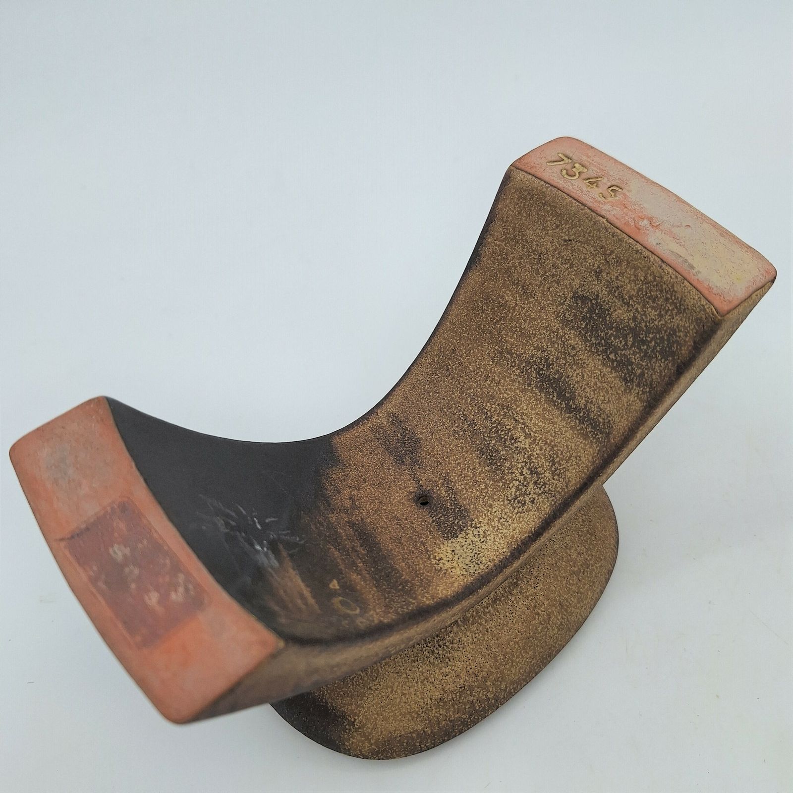 Ceramic Candlestick From The Karlsruher Majolika By F. Glatzle. 1966 photo for sale