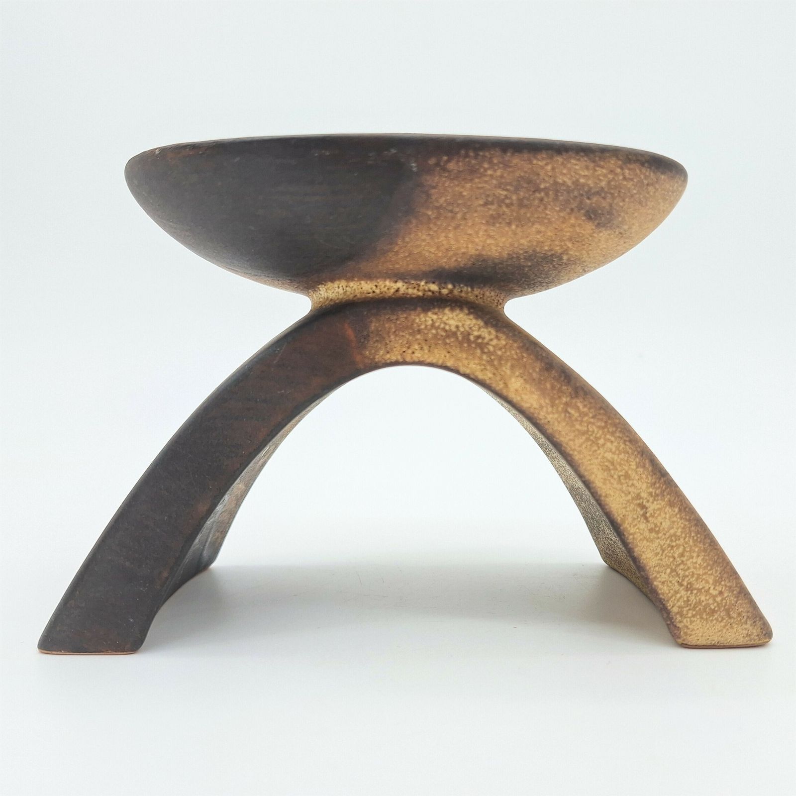 Ceramic Candlestick From The Karlsruher Majolika By F. Glatzle. 1966 photo 200.0
