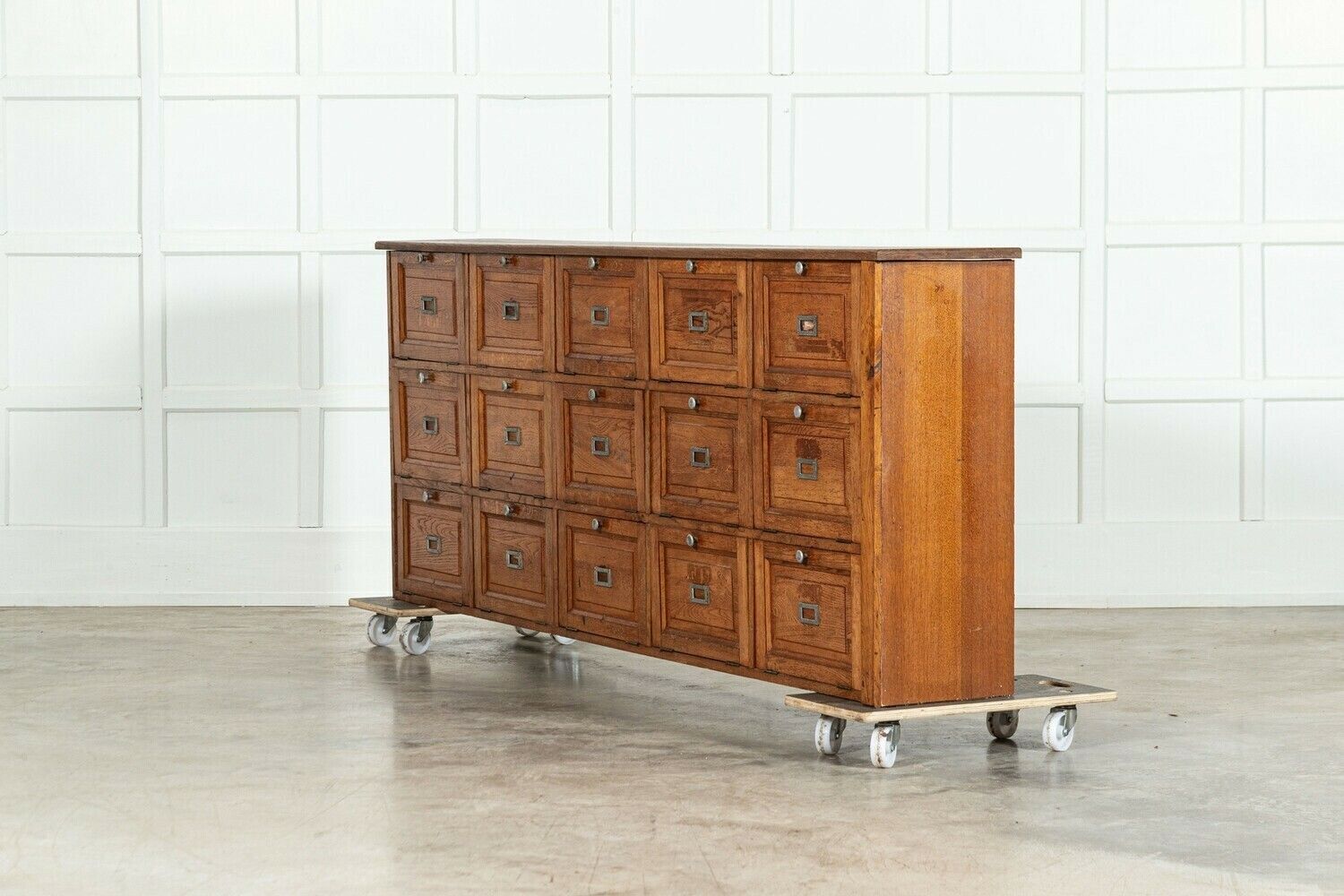 Large French Oak Haberdashery Drawers / Cabinet / Console photo 5118.0