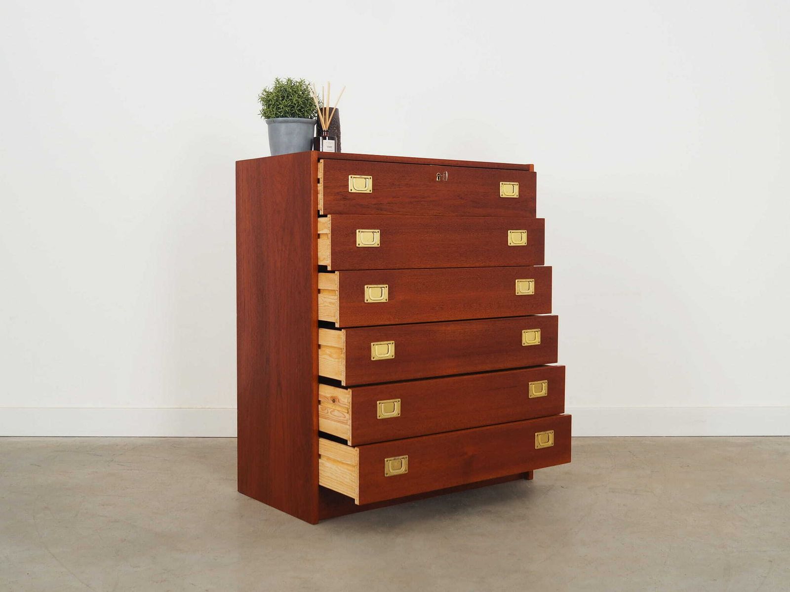 Teak Chest Of Drawers, Danish Design, 1960s, Production: Denmark photo Furniture