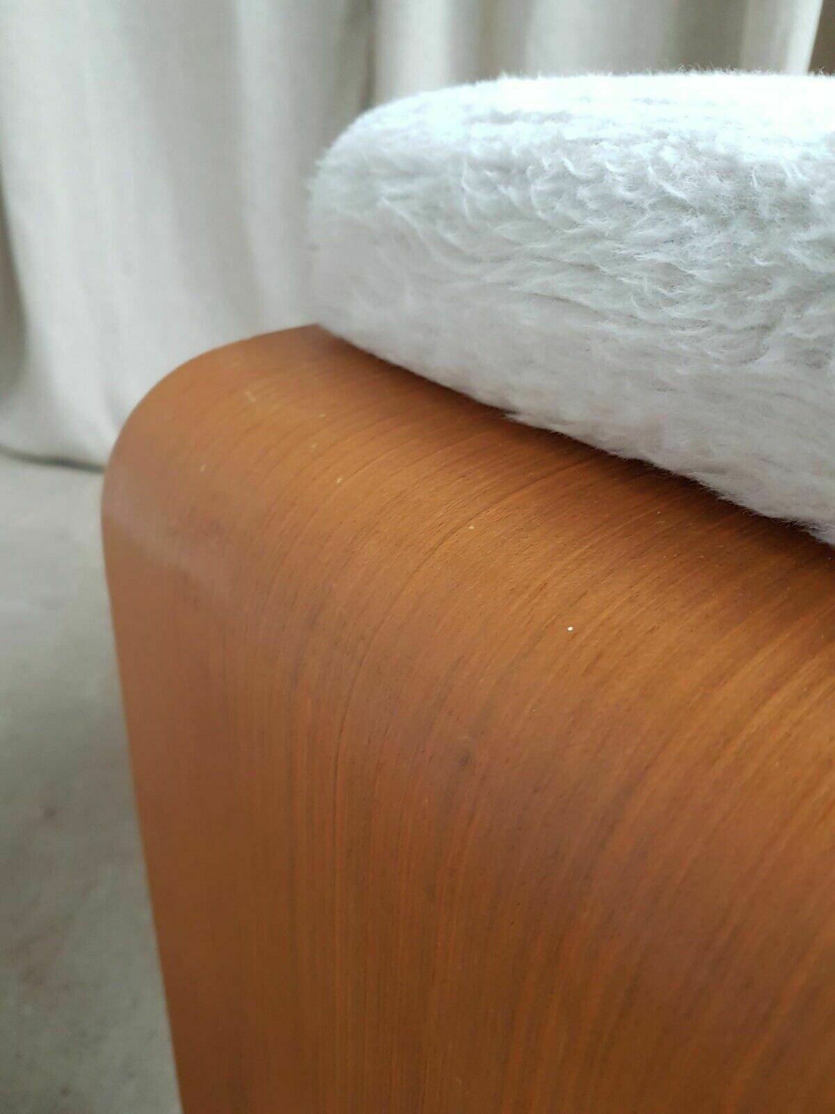 Furniture Vtg Mid Century Bentwood Footstool Stool Retro Danish Scandi Modernist R409 photo