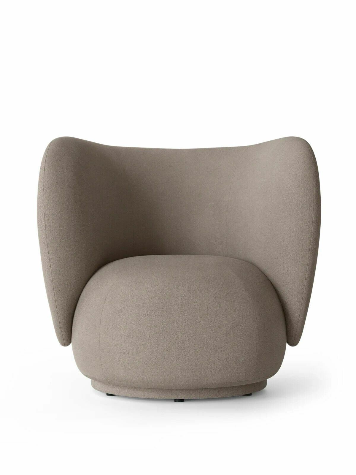 Ferm Living Rico Lounge Chair, Warm Grey. Brand New & Still Boxed. photo furniture