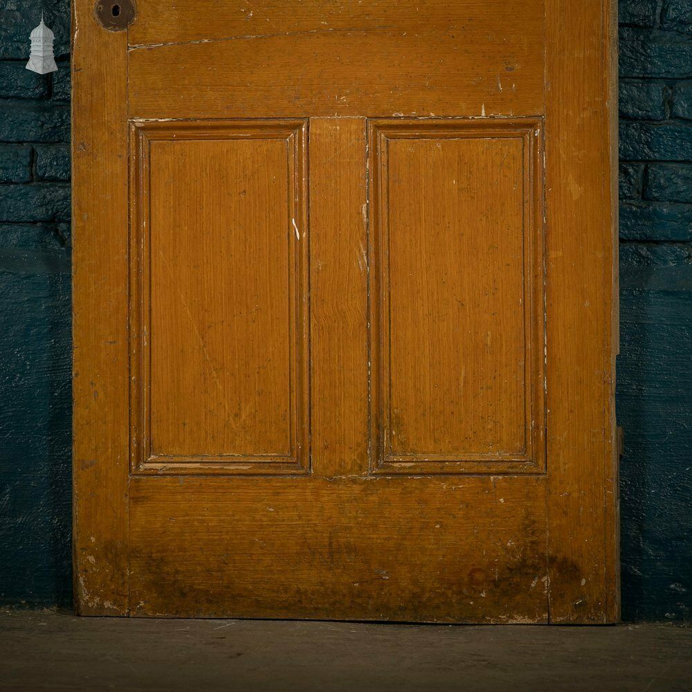 Half Glazed Door, 3 Moulded Panel Pine photo Home Fixtures