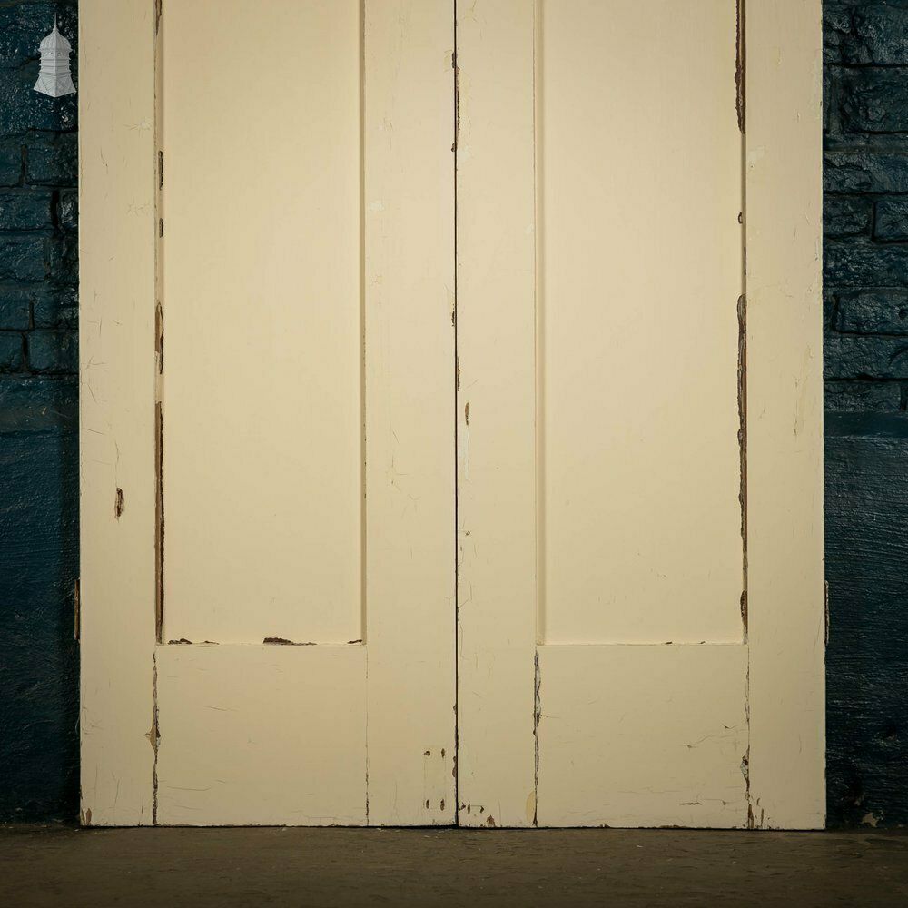 photo buy Pine Paneled Shutters, 2 Panel White Painted Set Of 2 Pairs