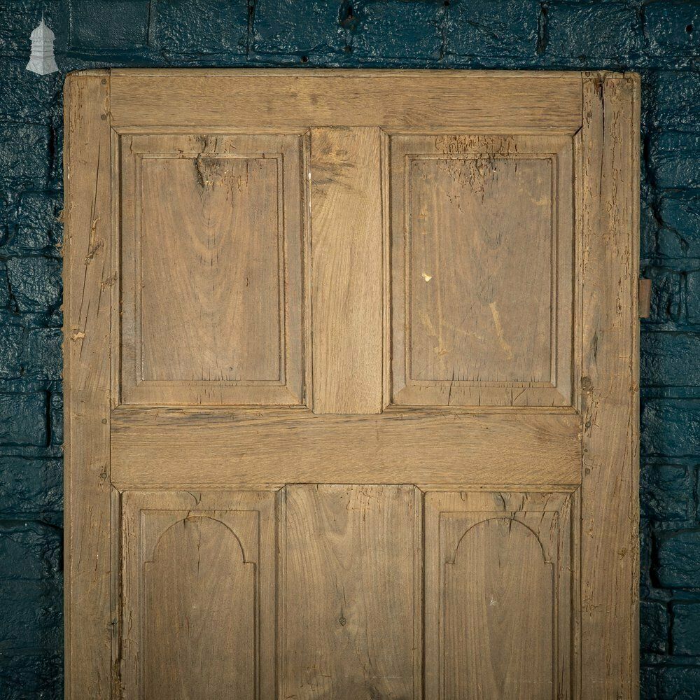 Oak Panelled Door, Moulded 7 Panel photo for sale