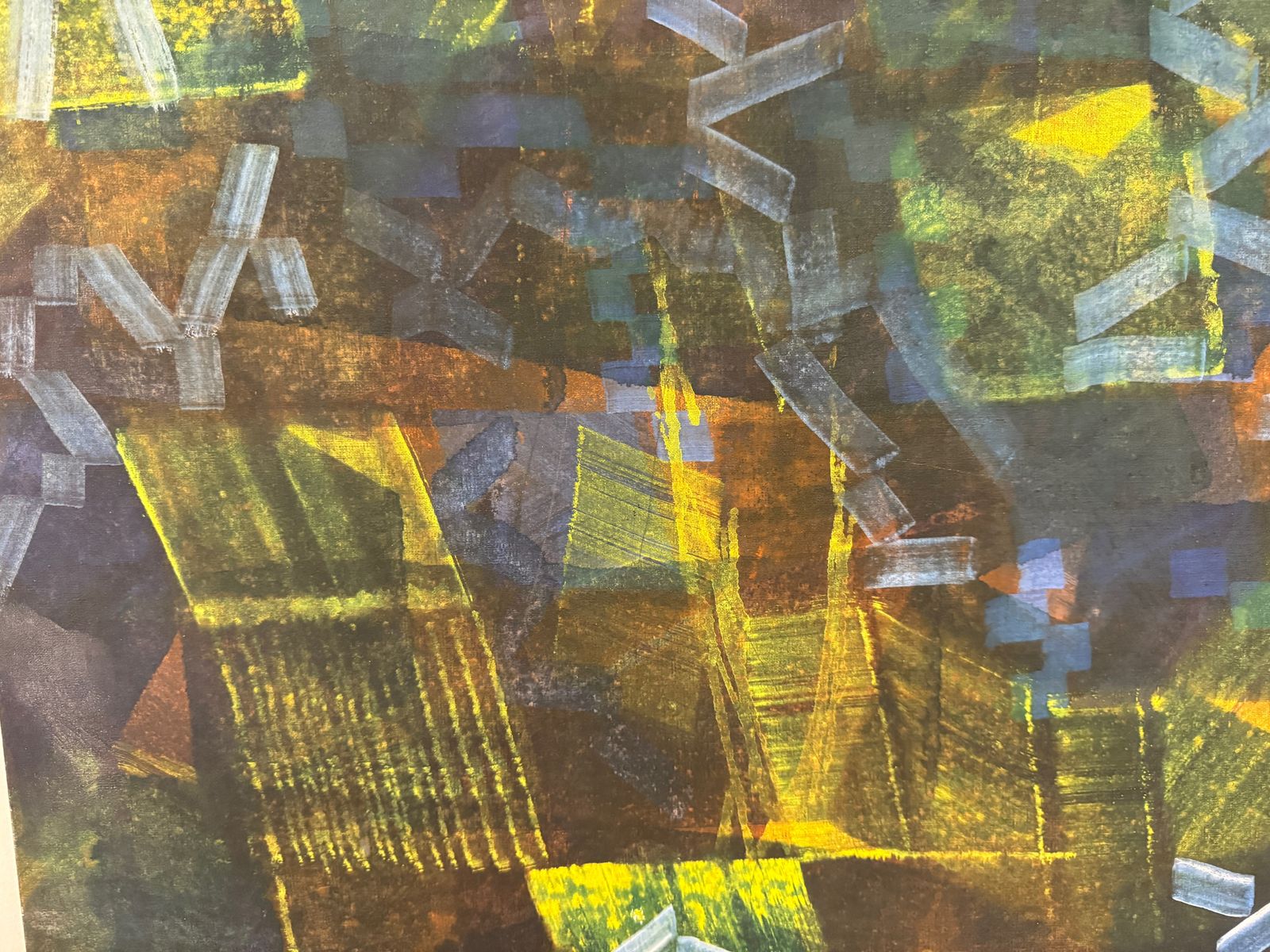 Large 1970s Italian Abstract Painting photo buy