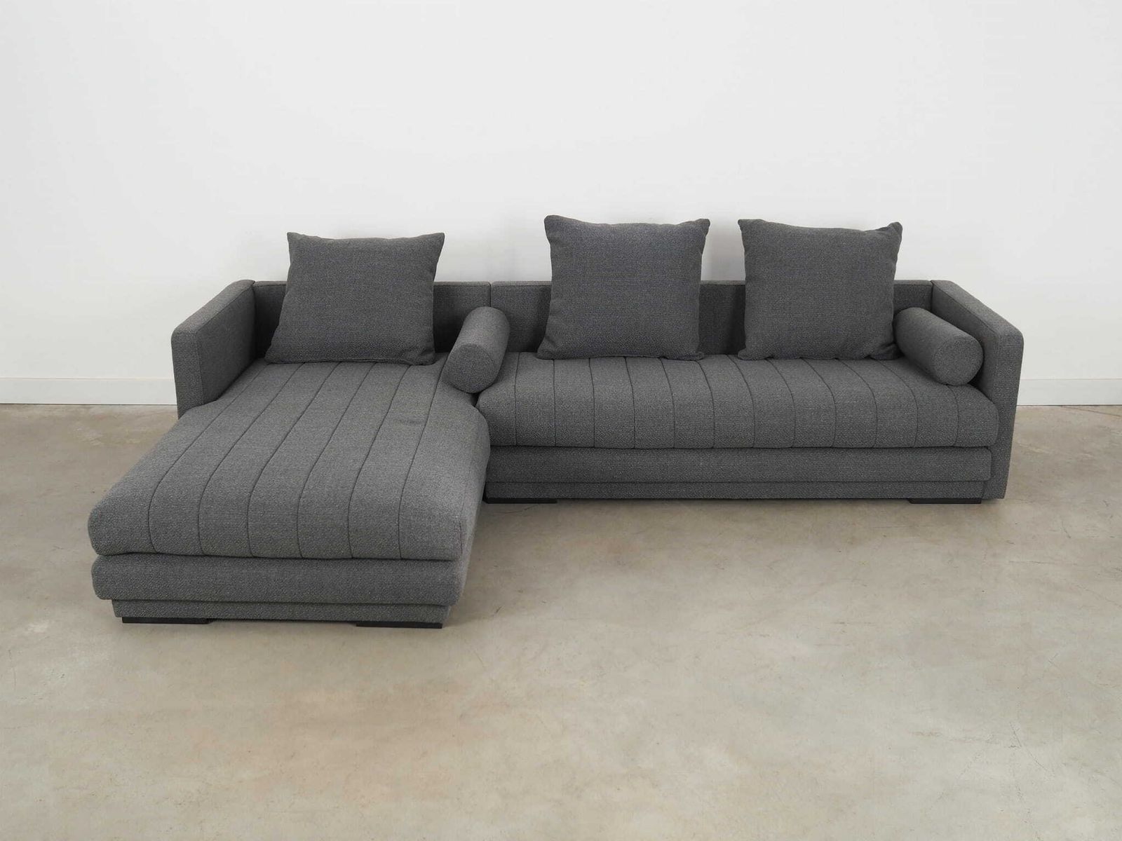 Grafiet Hoekbank, Scandinavisch Design, Jaren 2000 photo for sale