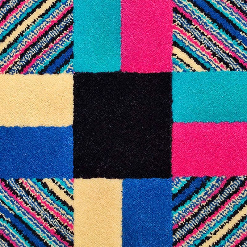 1990s Gorgeous Woolen Rug By Ottavio Missoni. Made In Italy photo buy