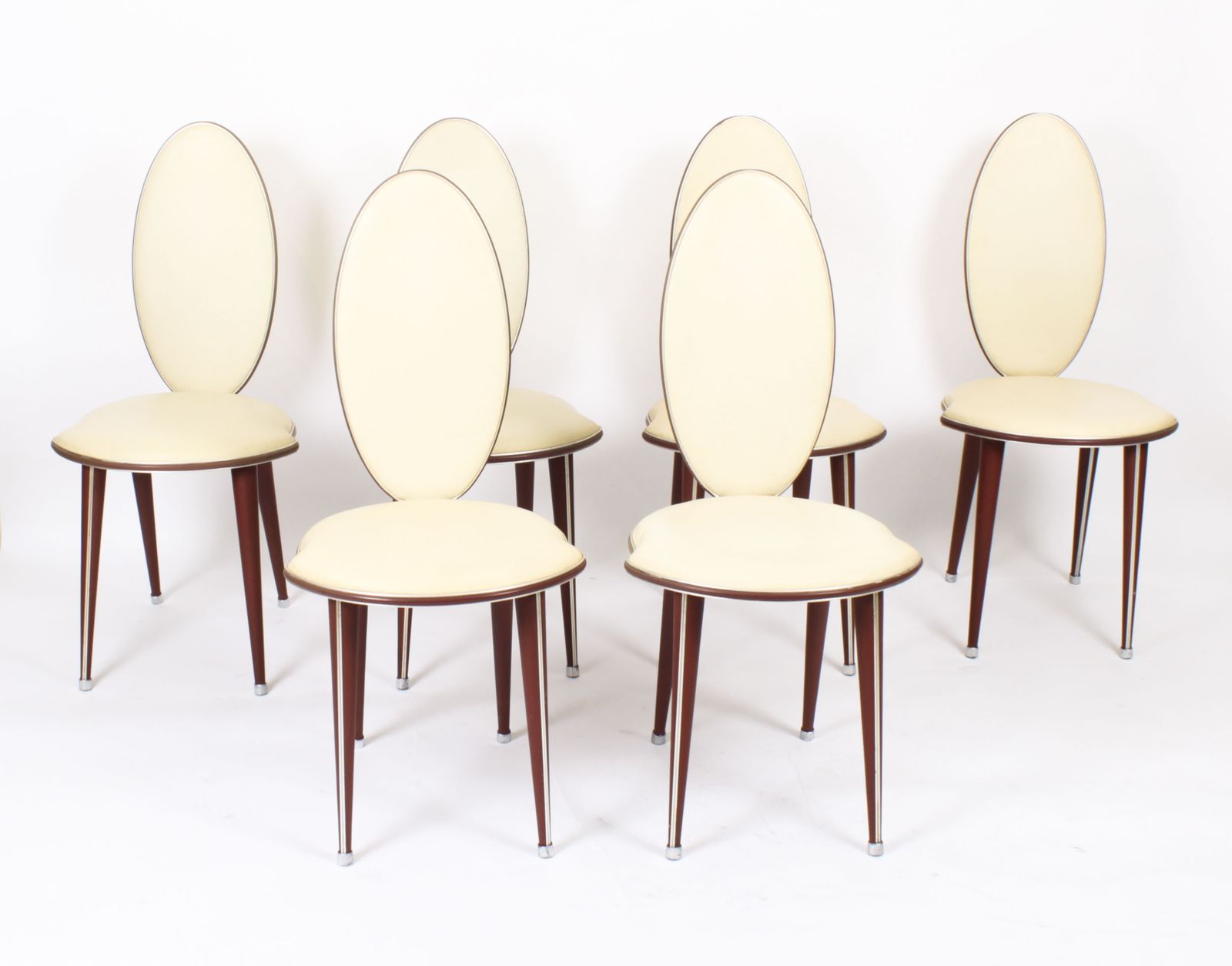 3250.0 Italian Dining Table Set By Umberto Mascagni Retailed Harrods C.1950s photo