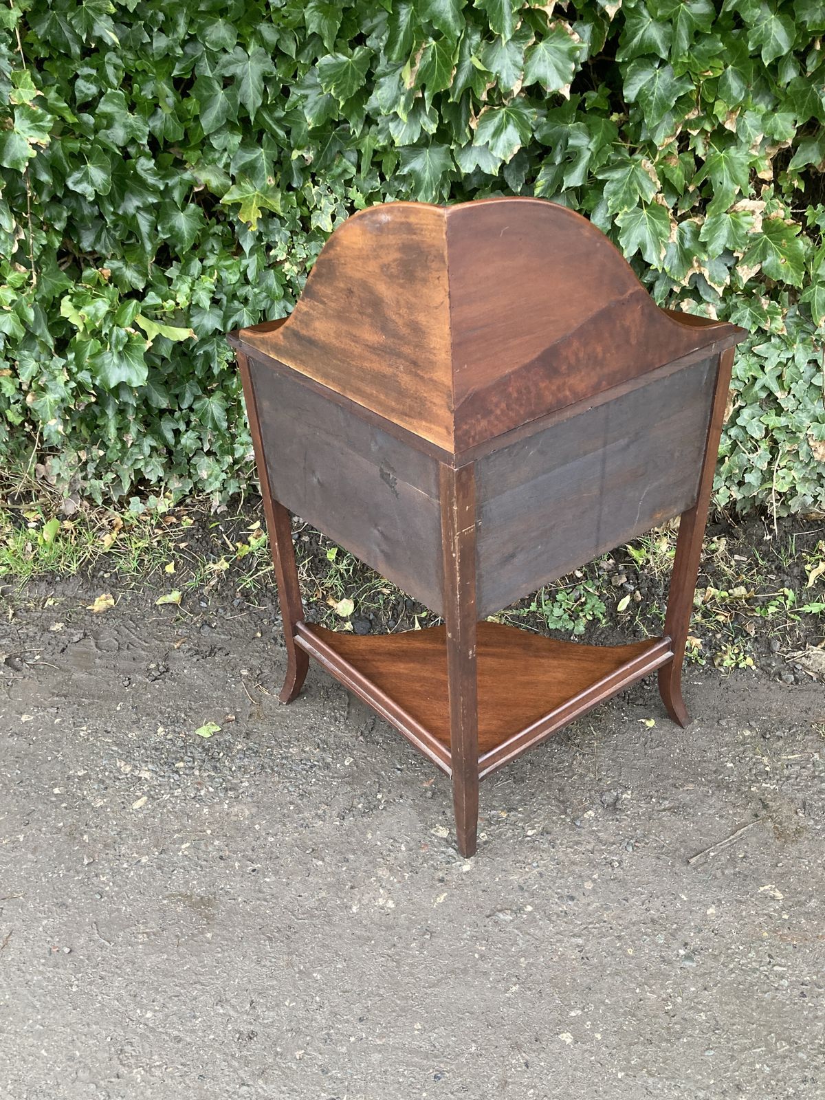 photo for sale Georgian Style Mahogany Corner Wash Stand