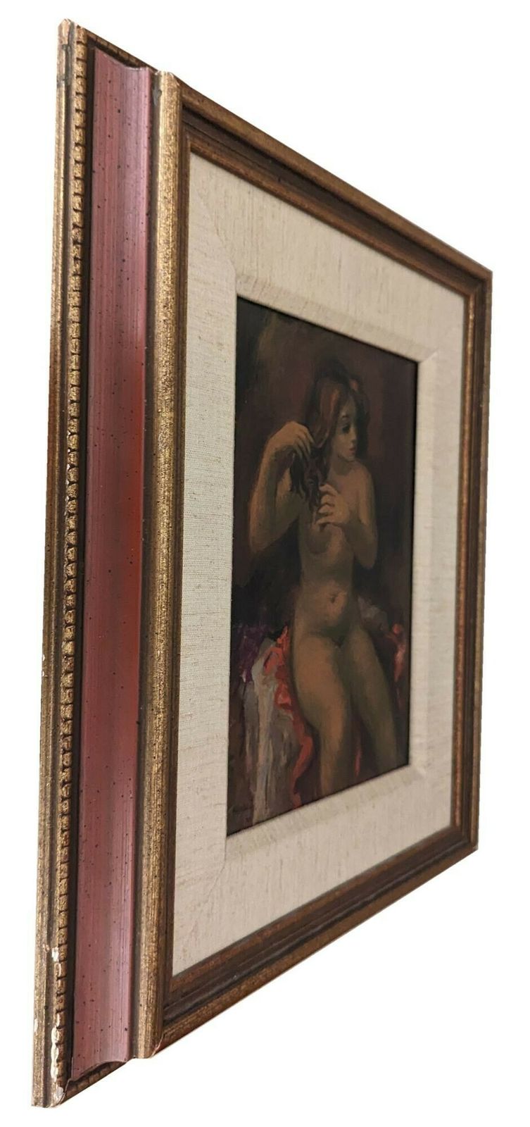 Adolf Ferdinand Konrad (1915   2003) 'Nude Combing Her Hair' photo for sale