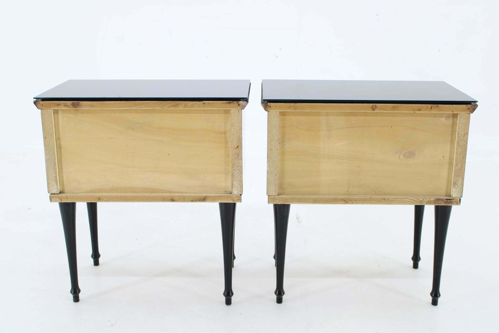 1960s Pair Of Italian Bedside Tables photo vintage