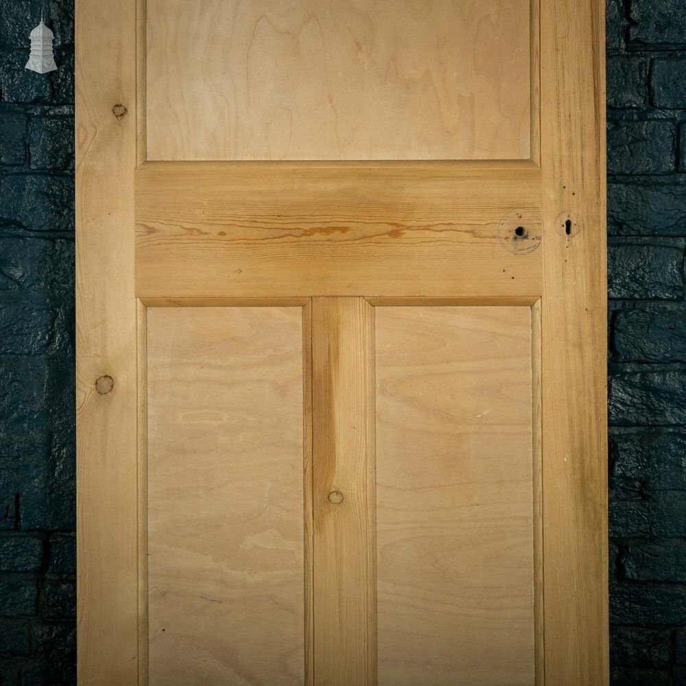 180.0 Pine Panelled Door, Moulded 3 Panel photo