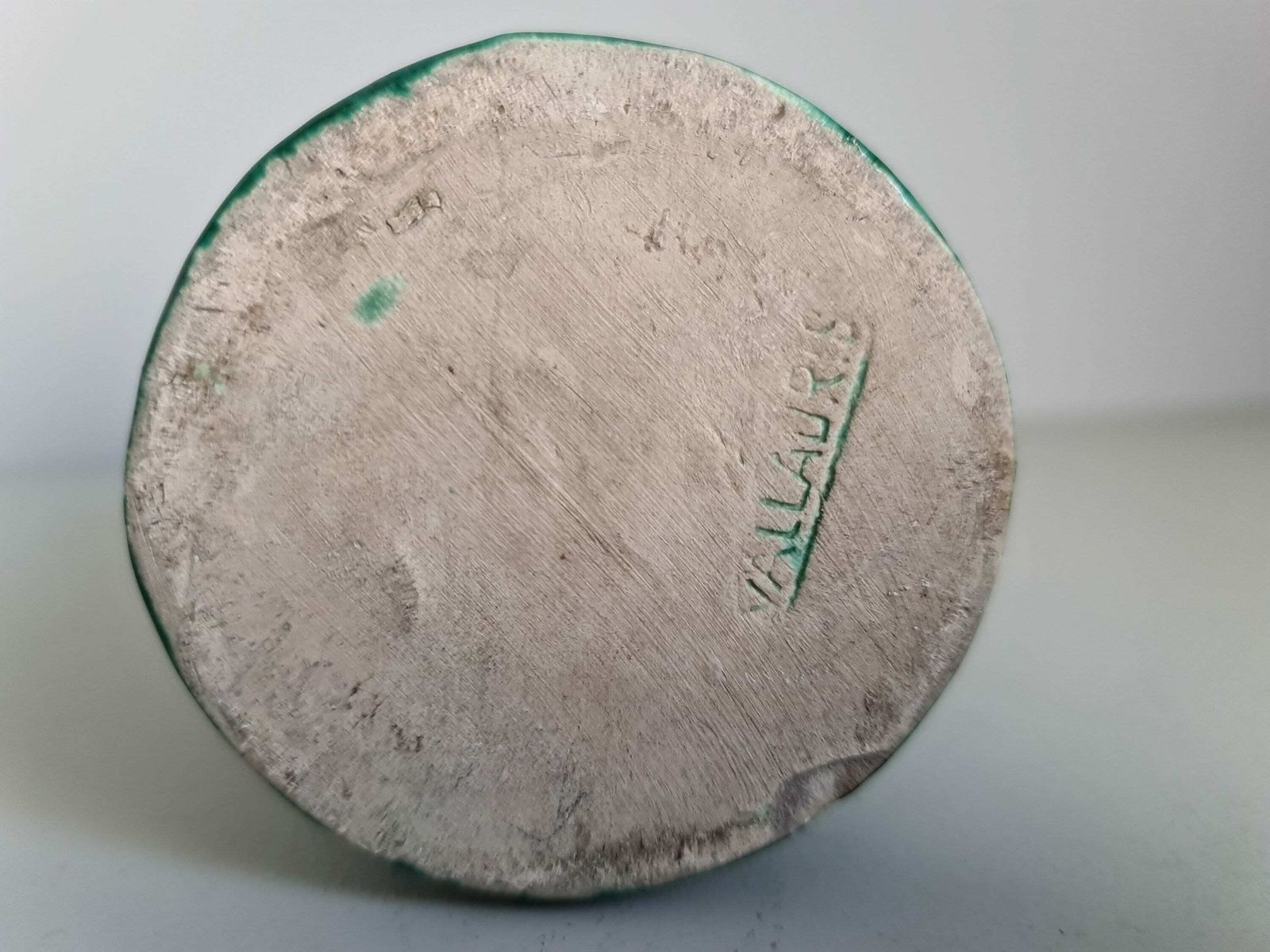 photo furniture Vase Signed Vallauris Antique Style 1960 / French Ceramic / French Riviera / Artisanal Work / France / 20th Century