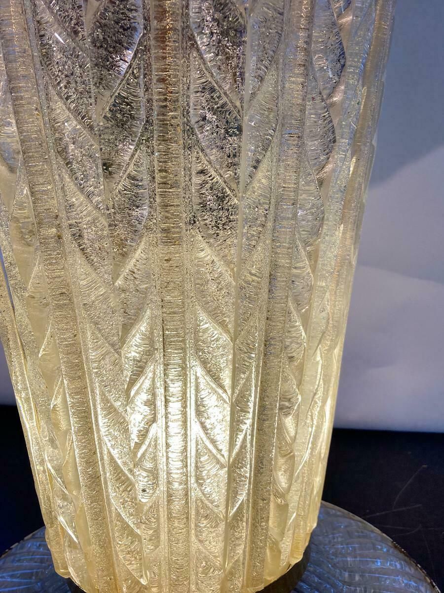 photo buy Murano Glass Fountain With A Central Vase Encircled By 4 Mermaids, 1950s