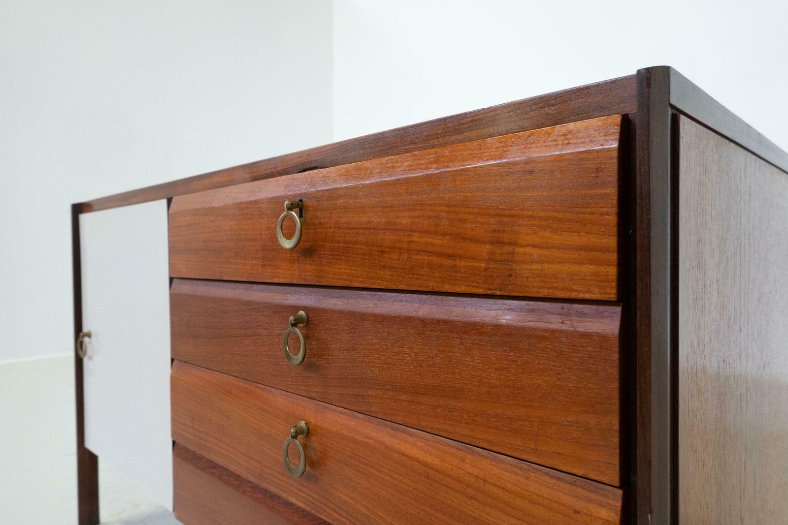 Mid Century Wooden Sideboard, 1960s photo Furniture
