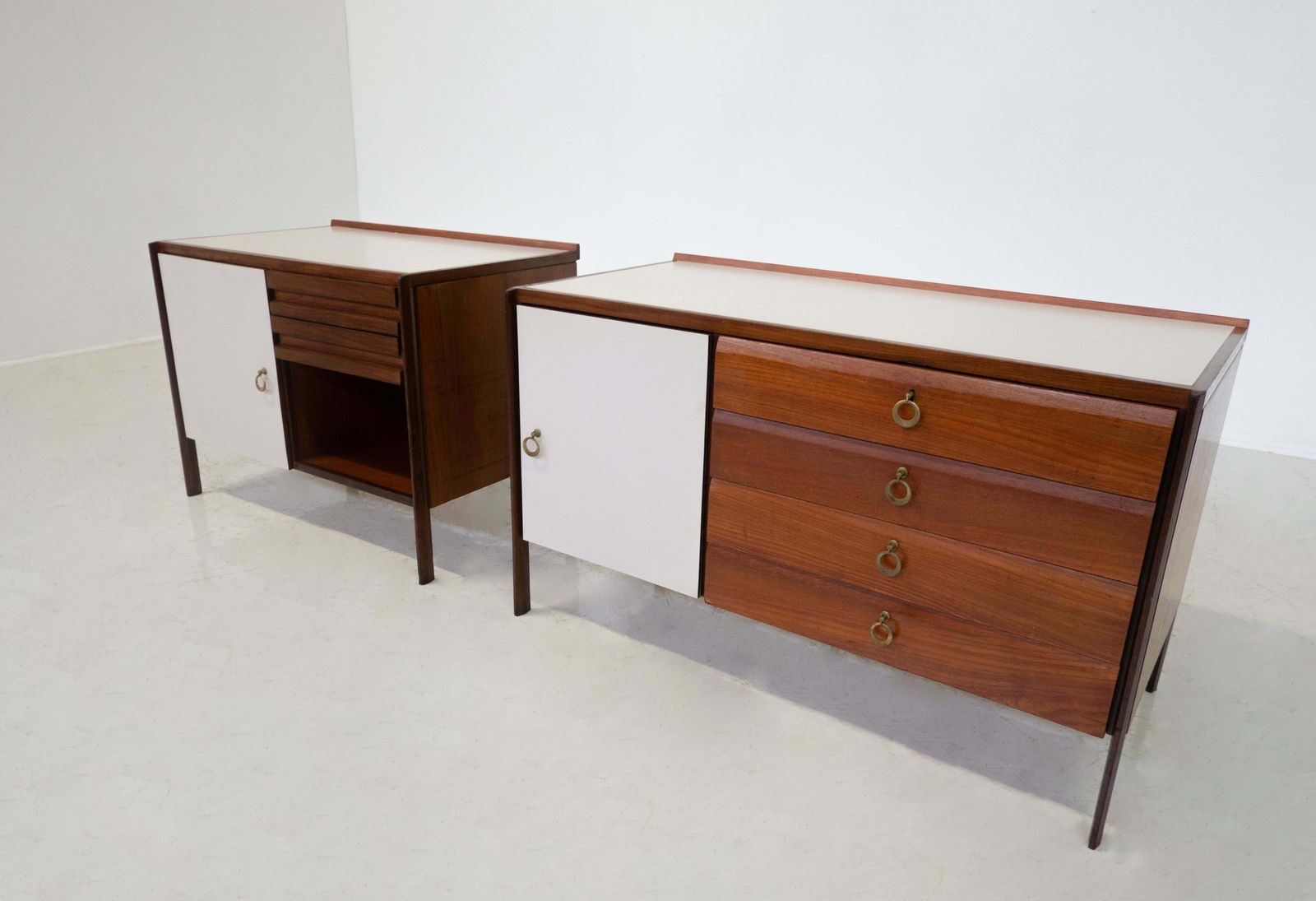 Mid Century Wooden Sideboard, 1960s photo vintage