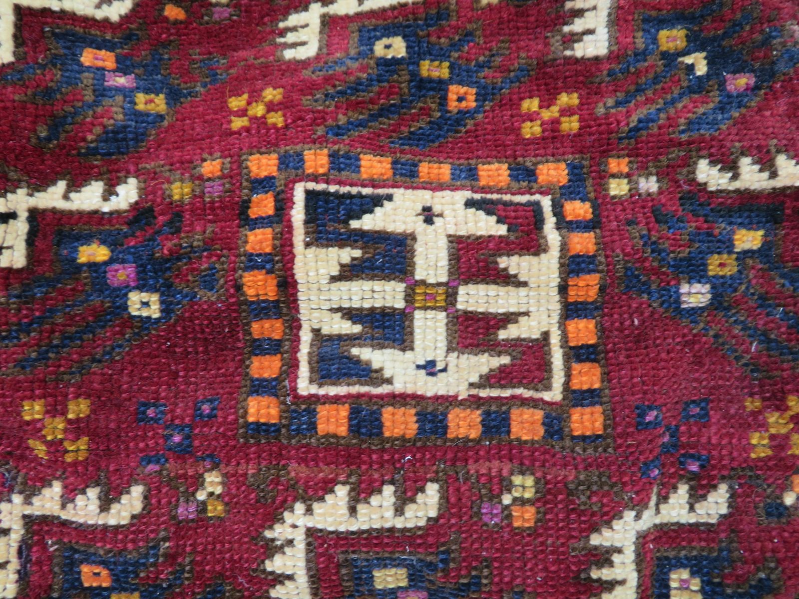 Complete Set Of Superb Antique Yuruk Nomadic Saddlebags (Heybe). Eastern Anatolia,Late 19th Century. photo 1495.0