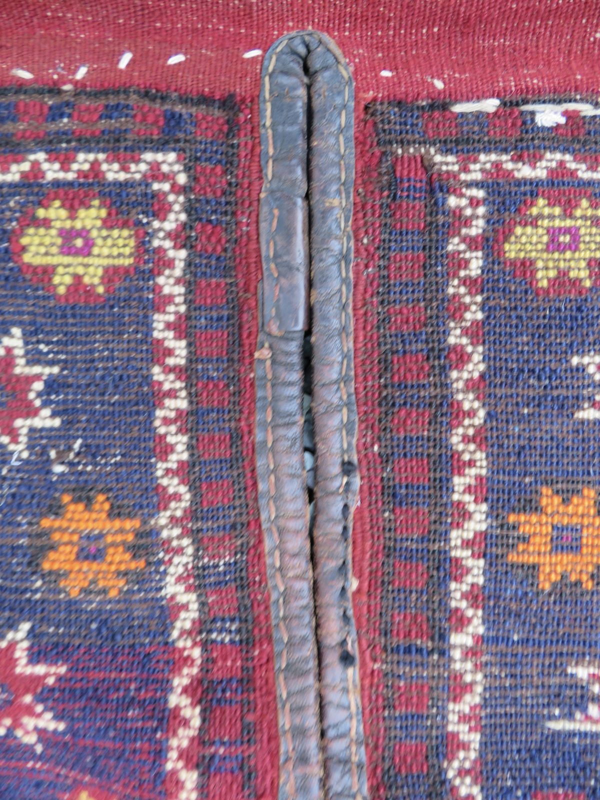 photo vinterior Complete Set Of Superb Antique Yuruk Nomadic Saddlebags (Heybe). Eastern Anatolia,Late 19th Century.