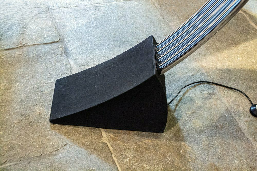Arc Steel Floor Lamp By Francesco Fois For Reggiani, Italy, 1960s photo 3709.0
