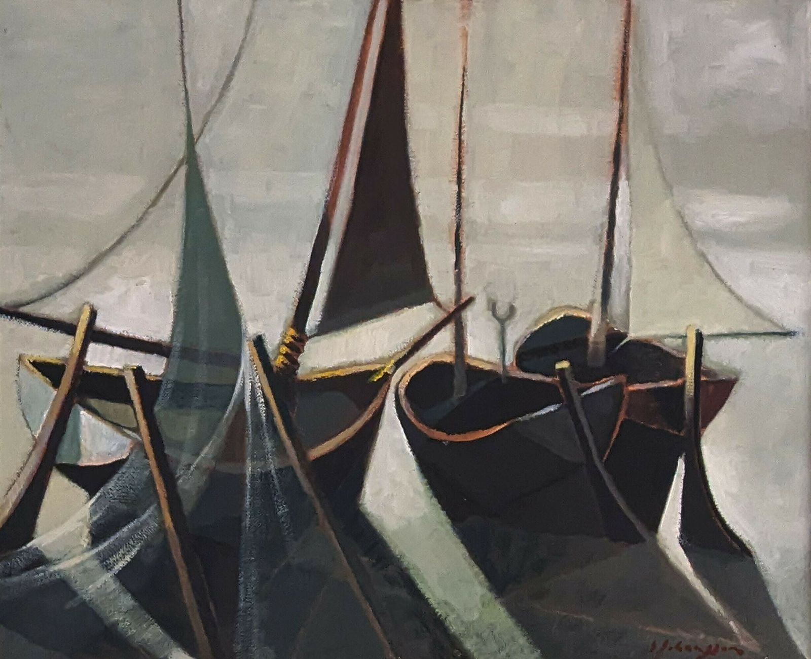 Sven Johansson (1911 1986) 'Modernist Harbour' photo furniture