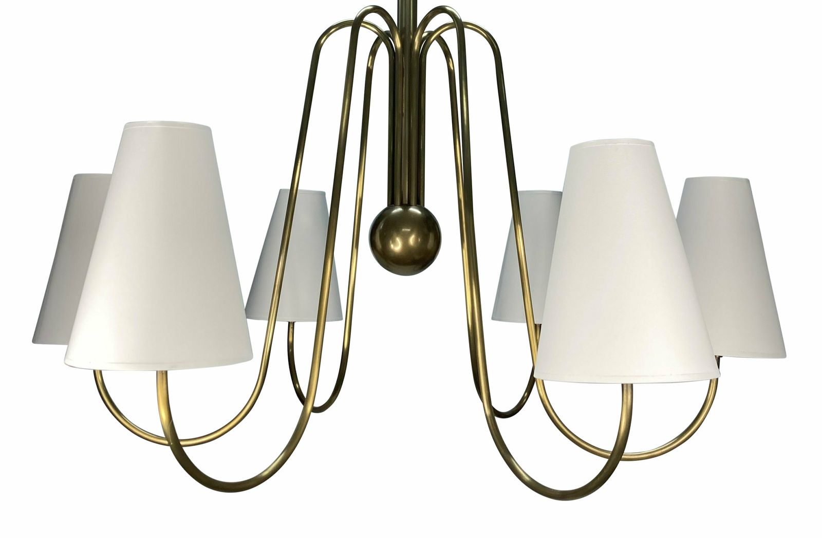 A Chandelier In The Manner Of Jean Royere photo Lighting