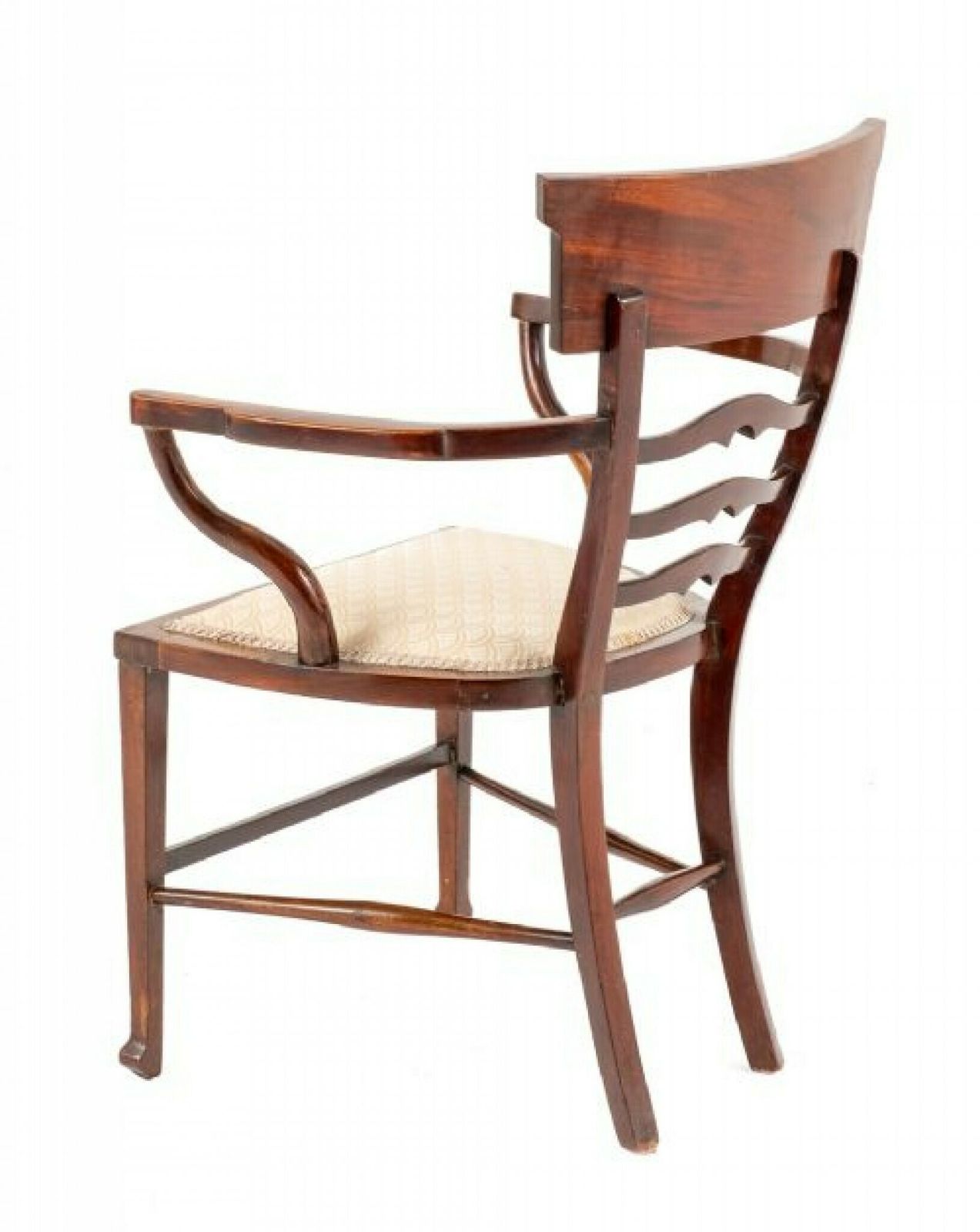 Sheraton Arm Chair Revival 1890 Mahogany photo Furniture