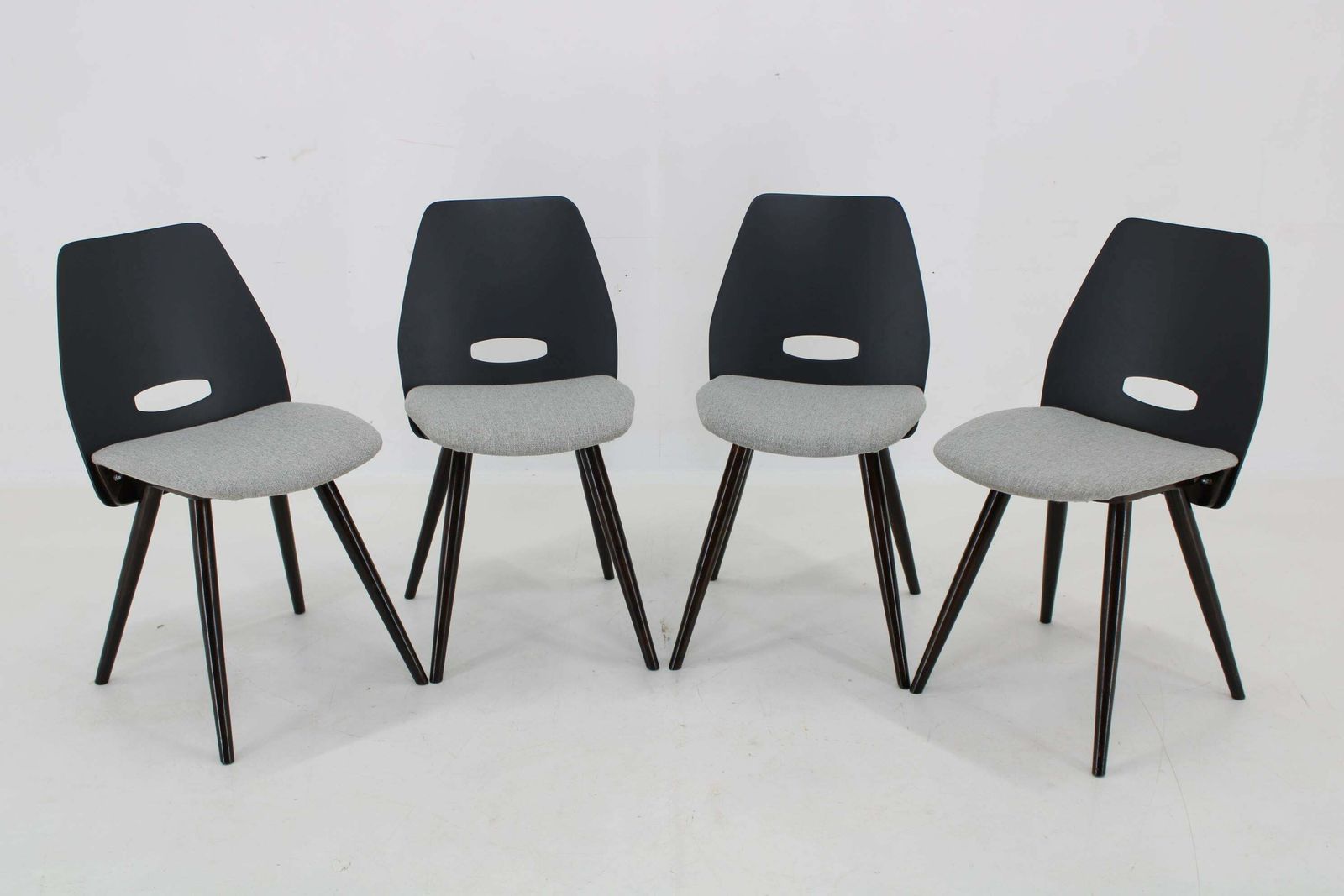 1960s Set Of Four Dining Chairs By Tatra, Czechoslovakia photo furniture