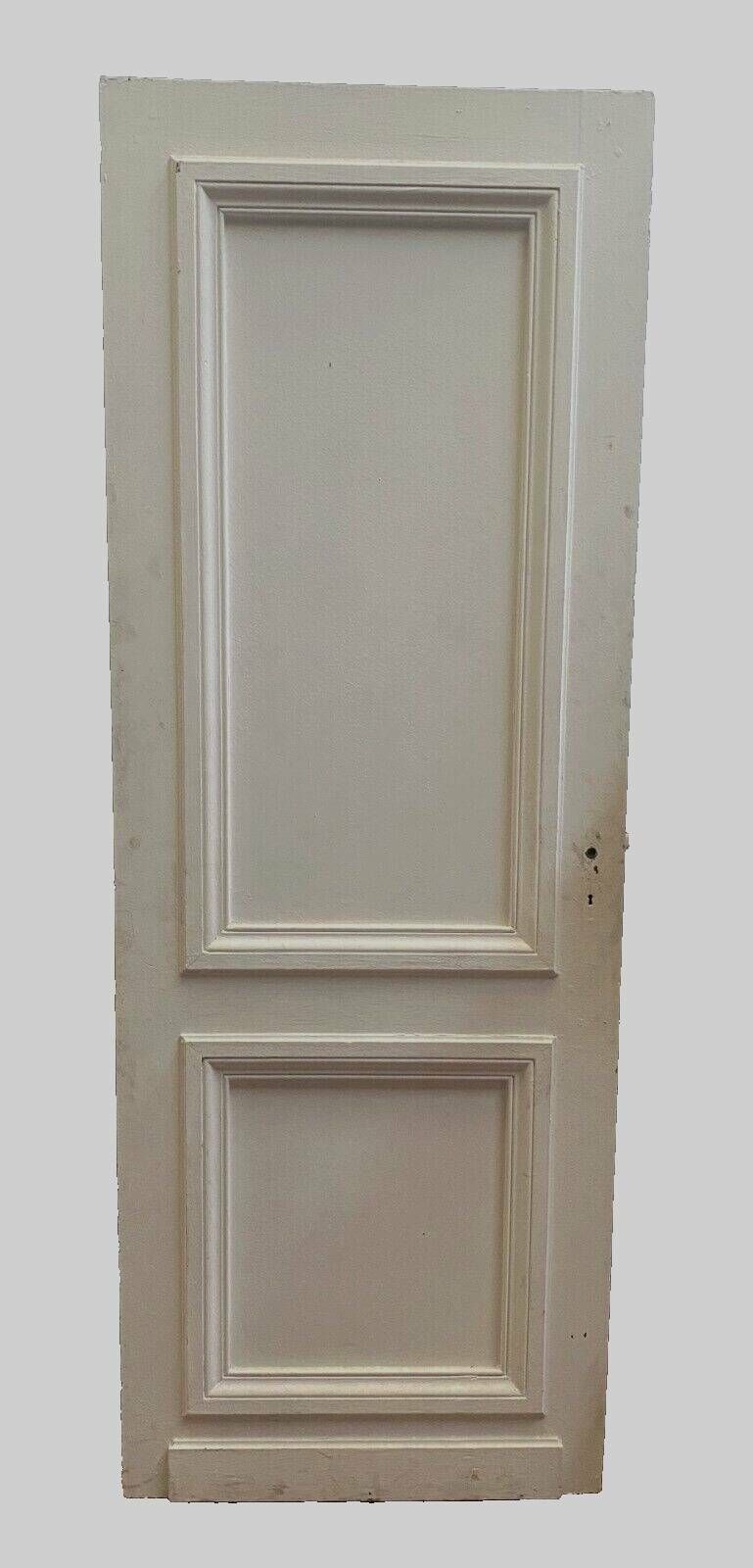 photo furniture Double Sided Passage Door With Two Molded Panels 20th Century