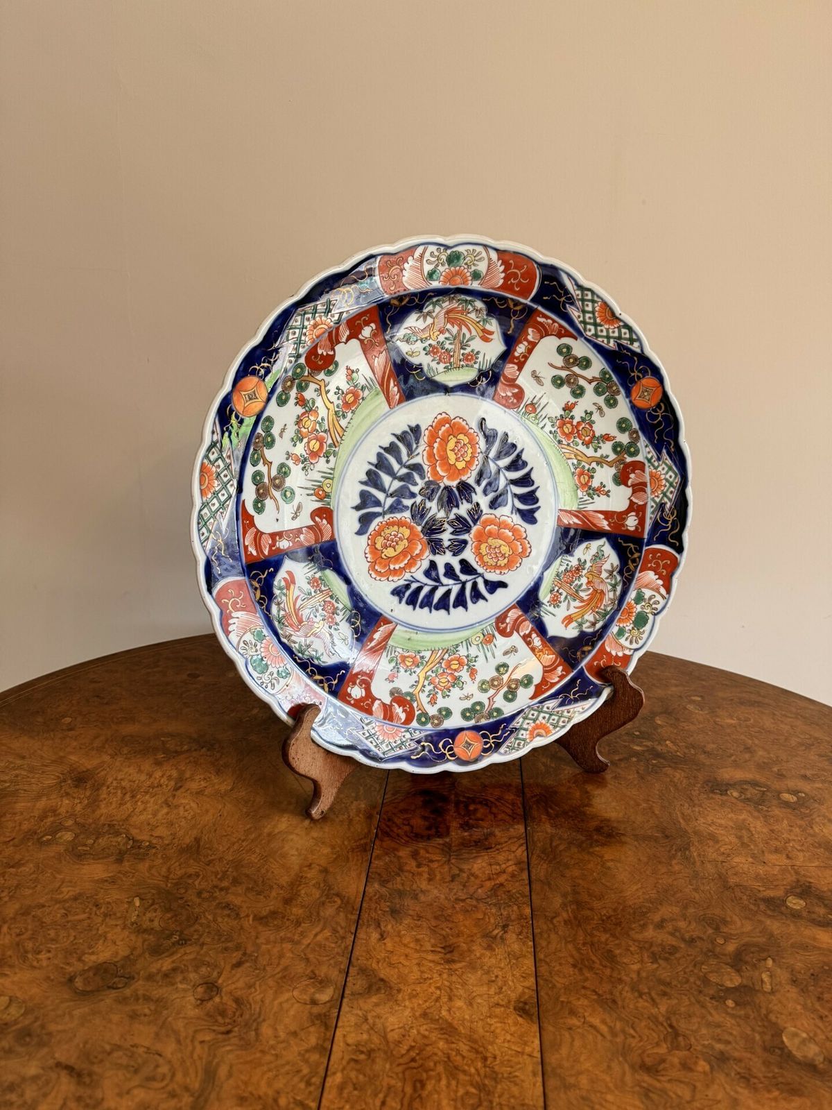 Outstanding Quality Antique Japanese Imari Charger photo 575.0