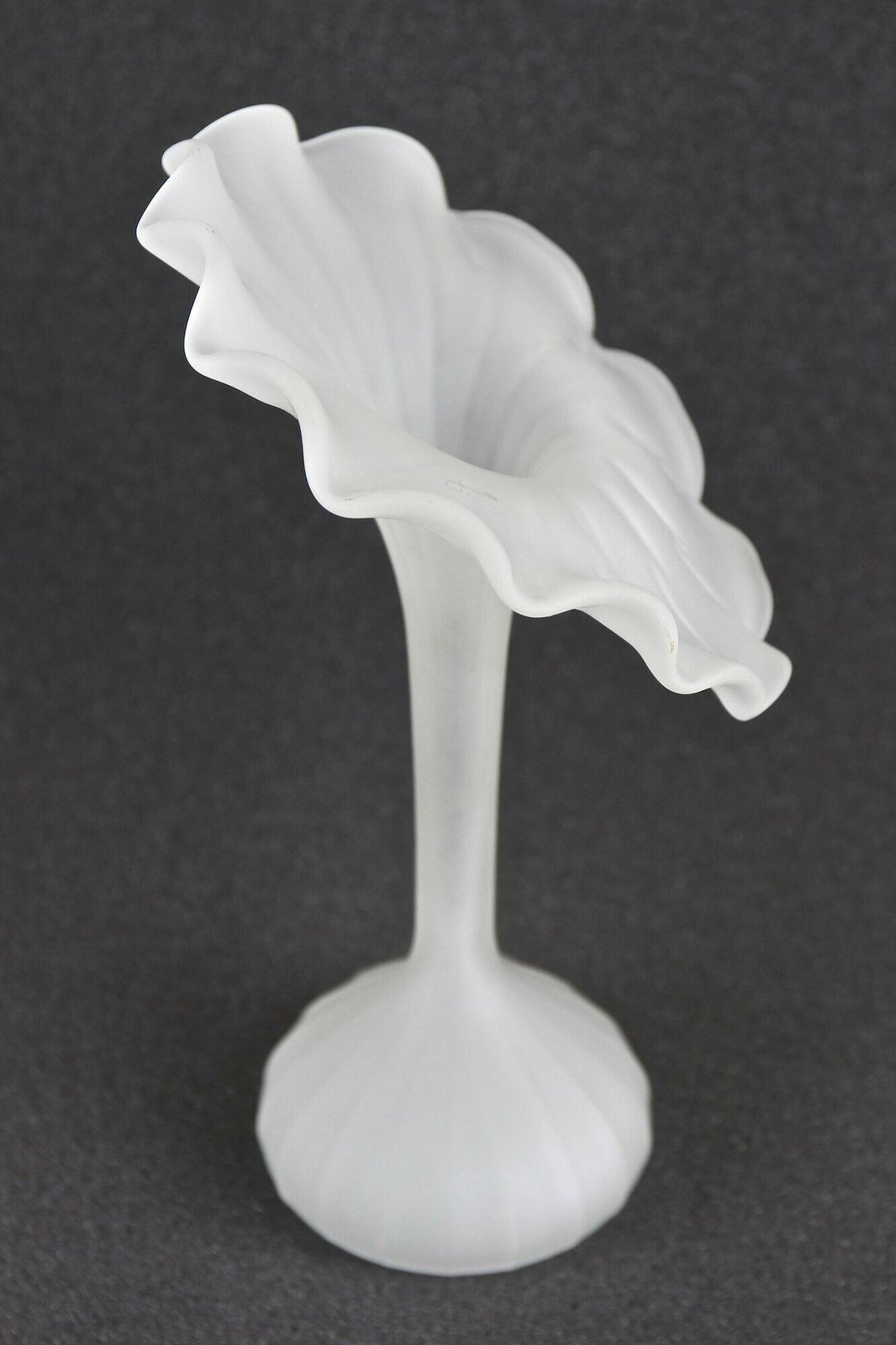 photo for sale Mid Century Jack In The Pulpit Glass Vase, France Circa 1960