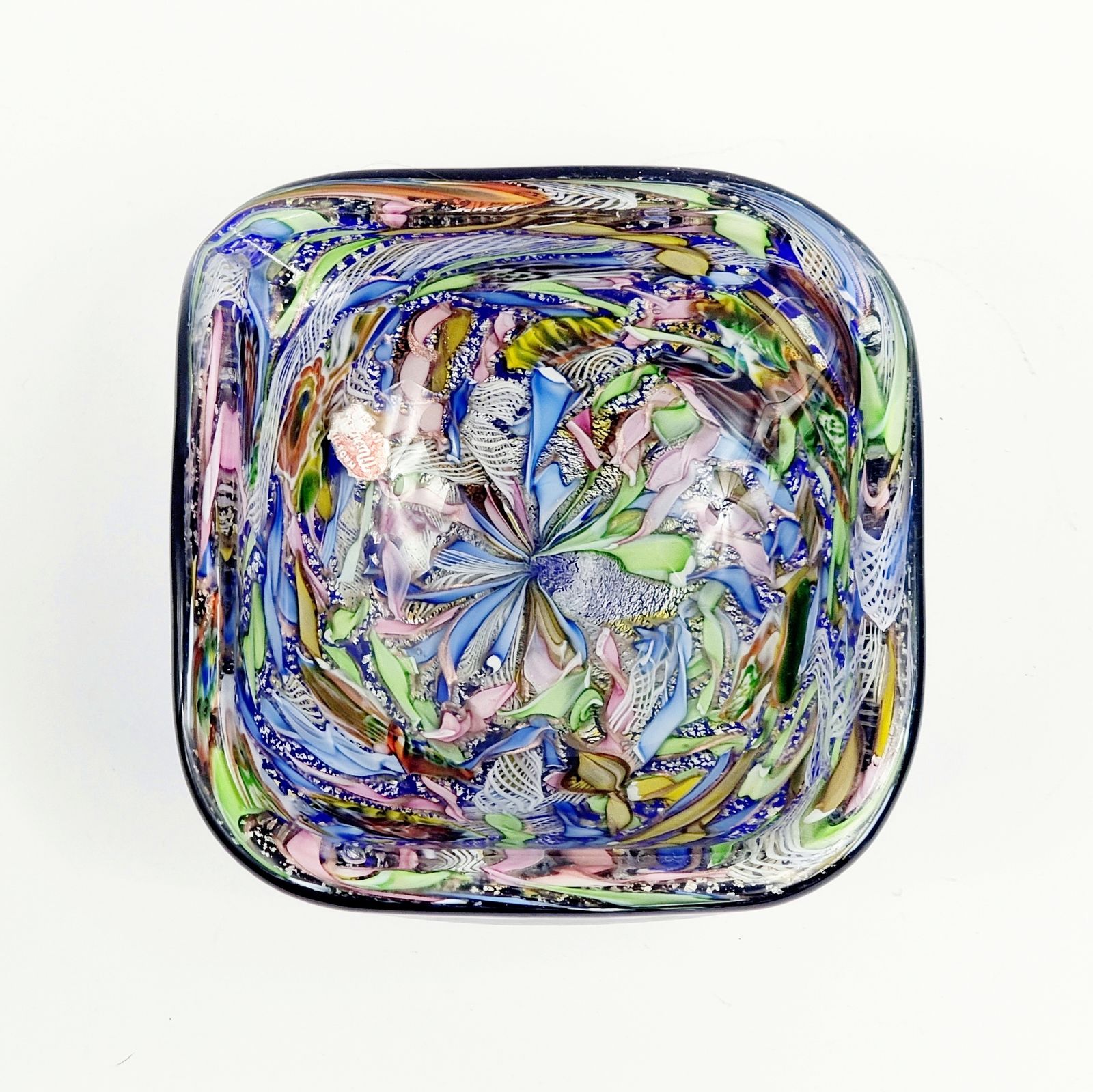 photo furniture Large Murano Tutti Frutti Art Glass Bowl By Dino Martens For Avem, Italy, 1960s