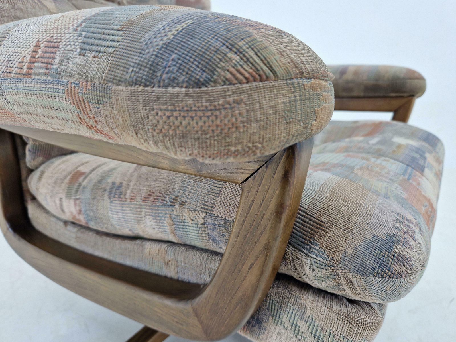 Midcentury Rare Armchair, Denmark, 1970s. photo for sale