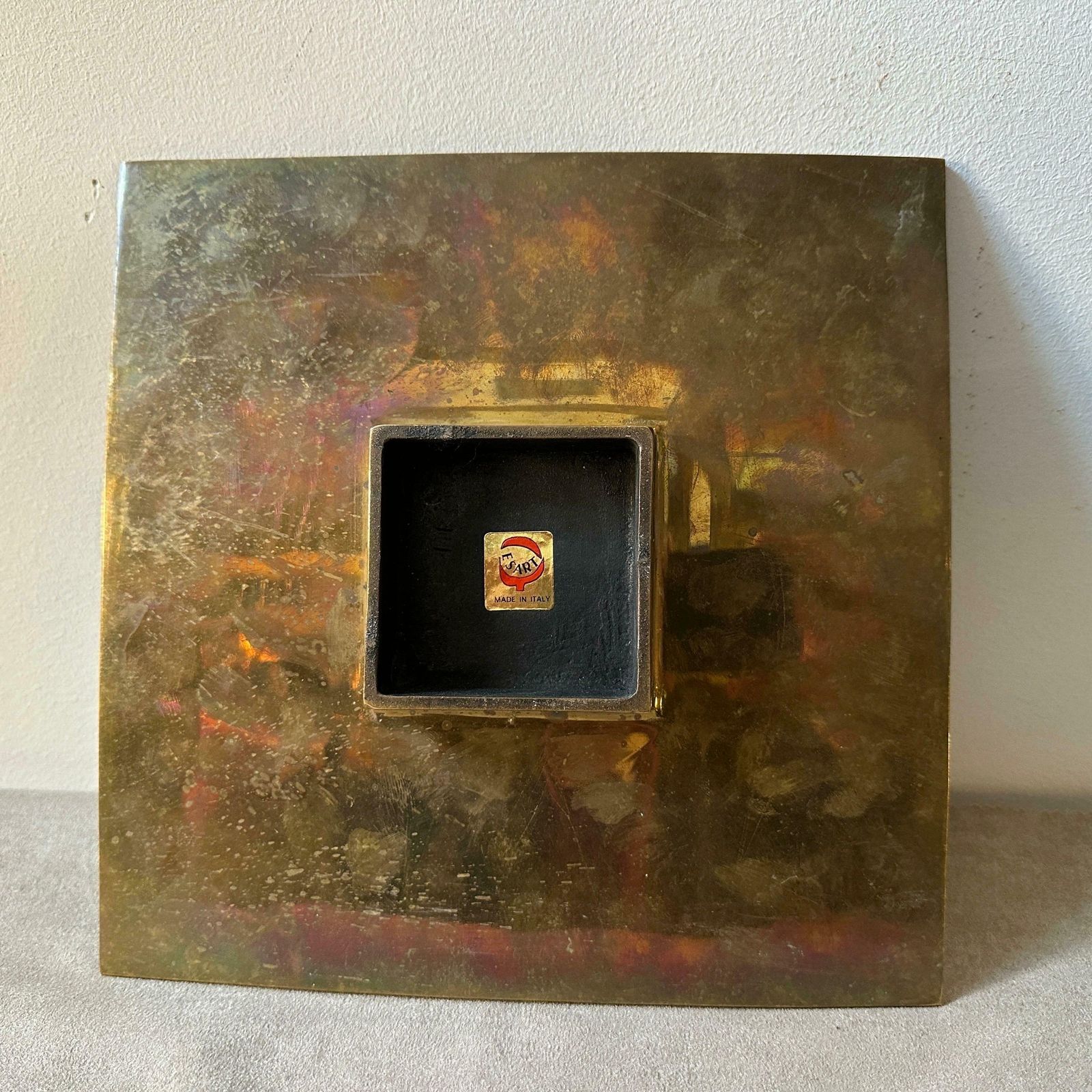 1970s Modernist Sculptural Bronze Centerpiece By Esa Fedrigolli For Esart photo buy