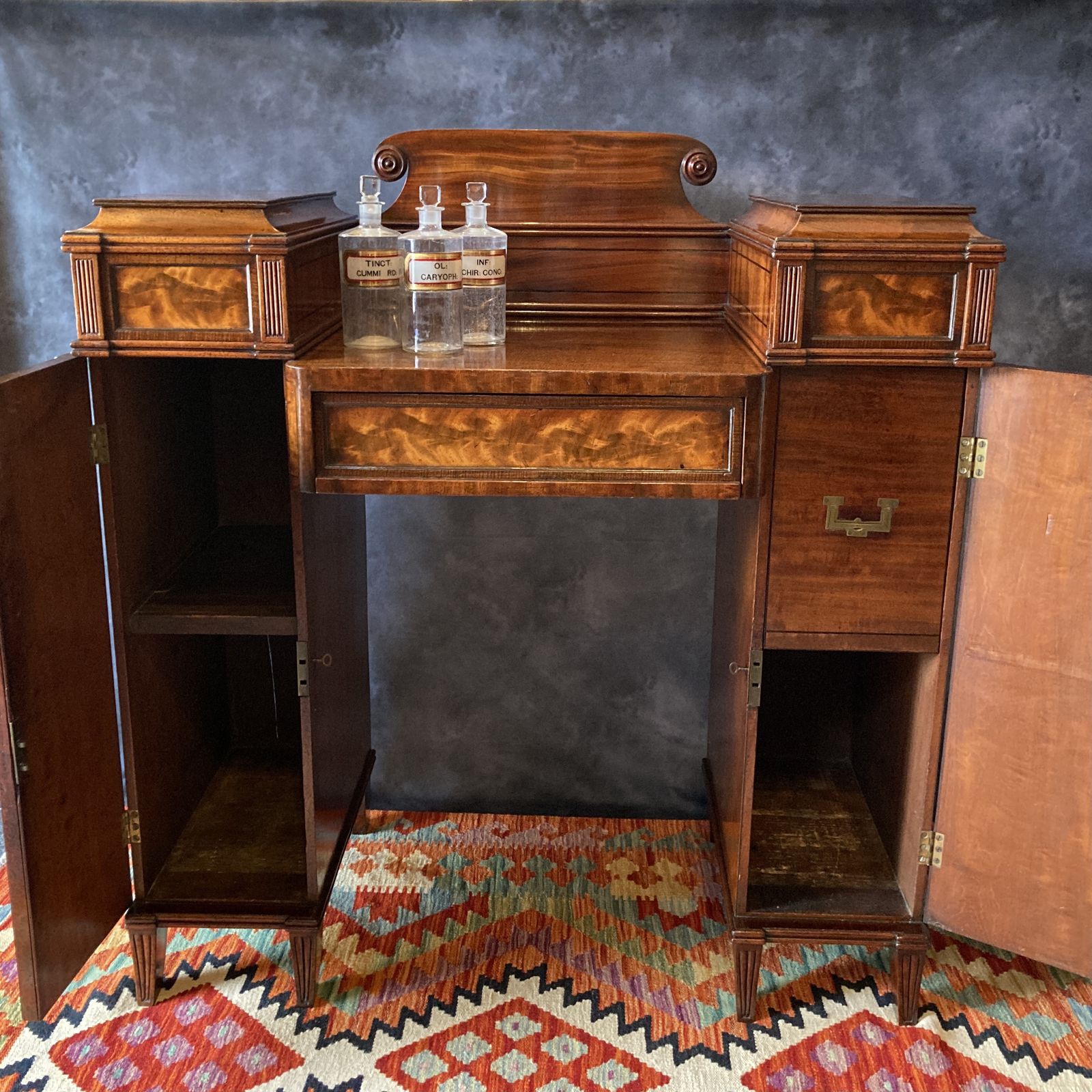 Handsome Mahogany Sideboard Of Exceptionally Small Proportions, Circa 1840 photo 3000.0