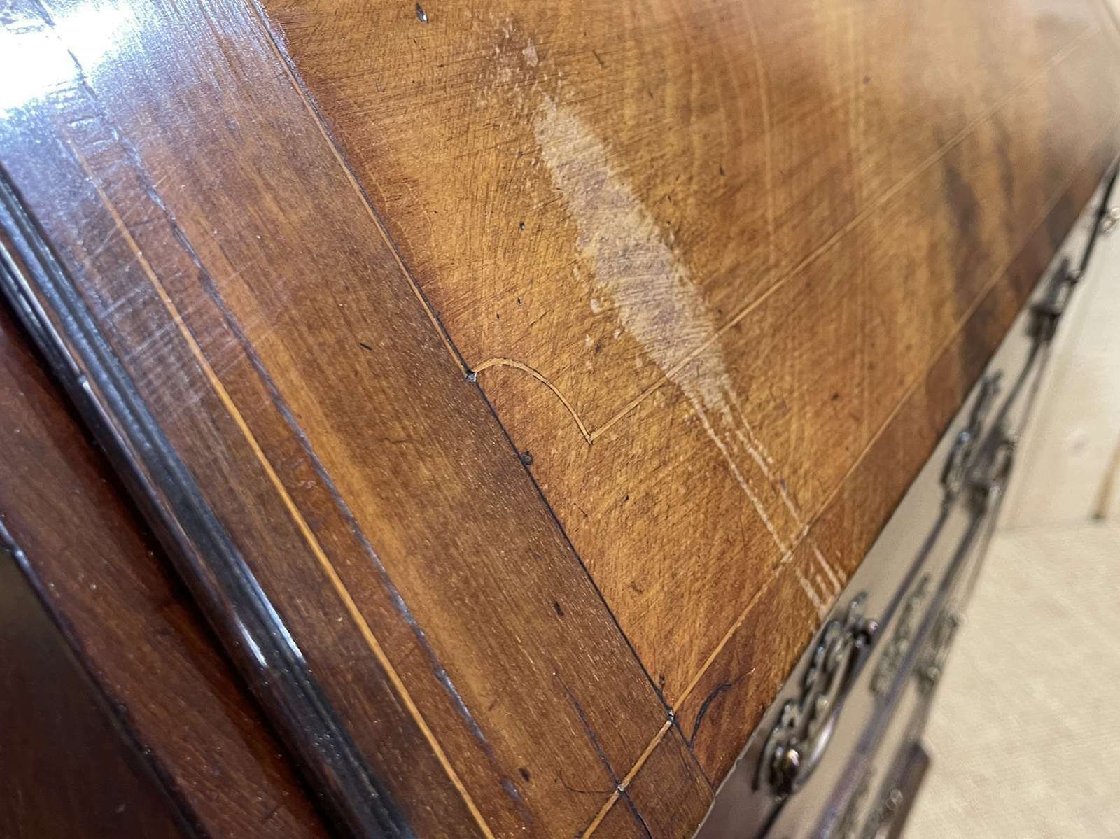 19th Century Georgian English Donkey Back Secretary In Mahogany And Oak photo buy