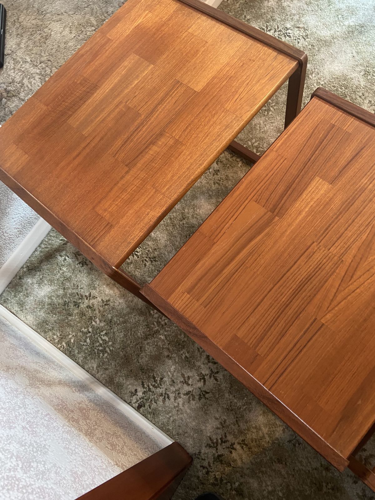 G Plan Parguetry Top Nested Tables photo furniture